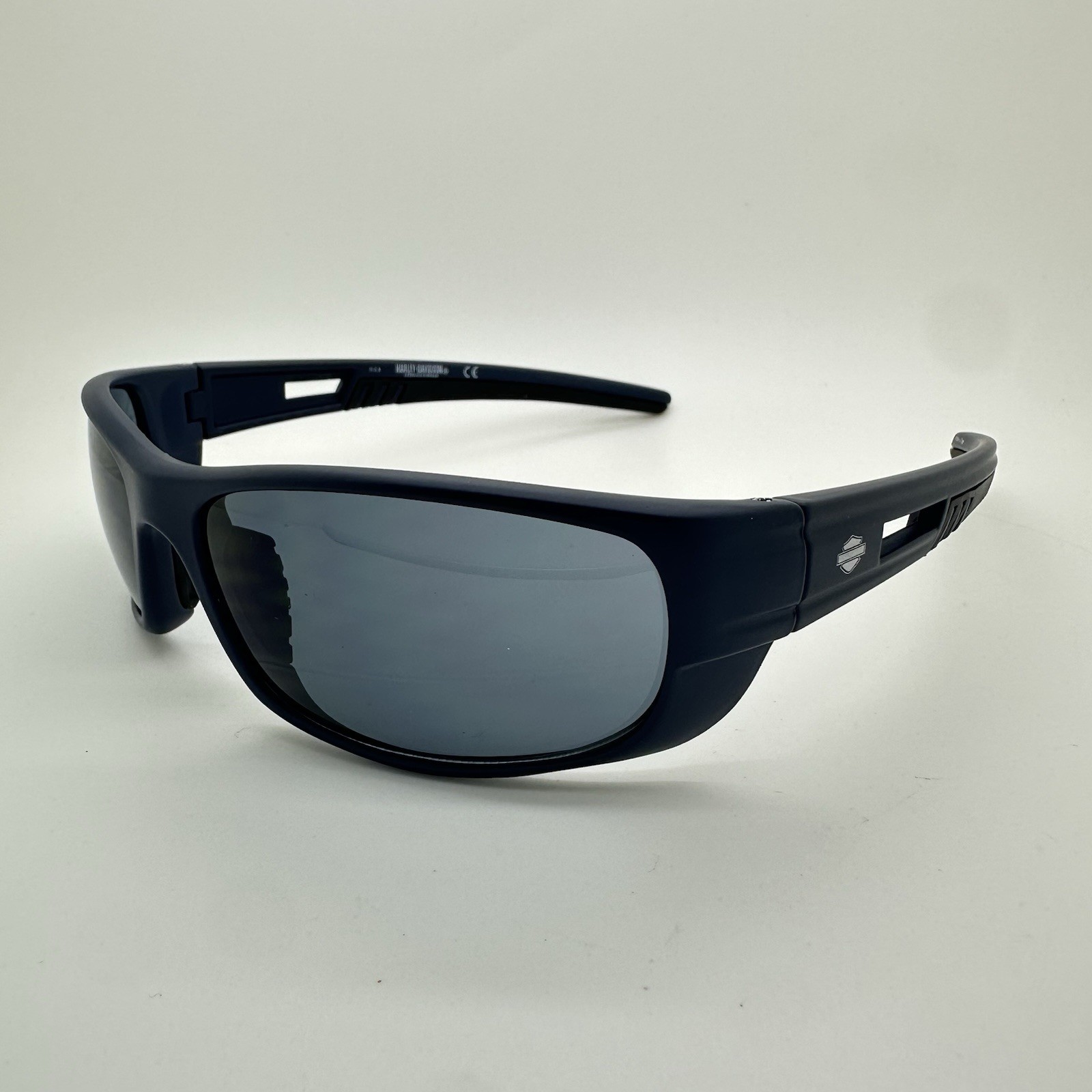 NEW Harley-Davidson Riding Sunglasses Dark Blue Grey HD653S 91A 62mm AUTHENTIC