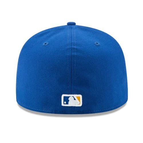 New era Milwaukee Brewers Blue Fitted Hat MLB 2017 Alt Kids Youth Boys Cap