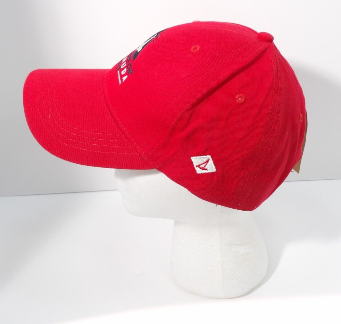Sperry America’s Cup 2017 Bermuda Red Adjustable Hat Adult Unisex Cap