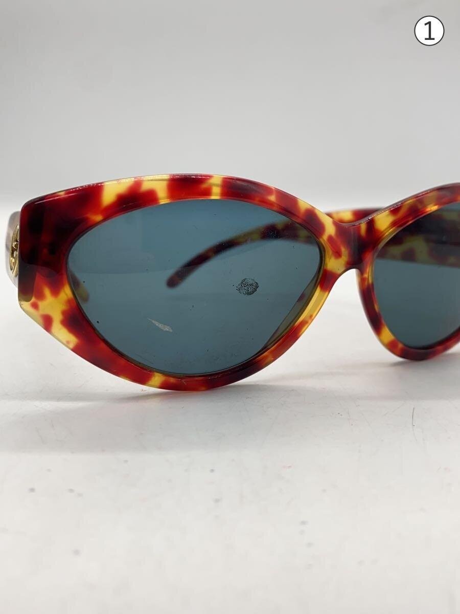 GUCCI Interlocking G Marble Frame Sunglasses BRW BLU Men s Small scratches on le