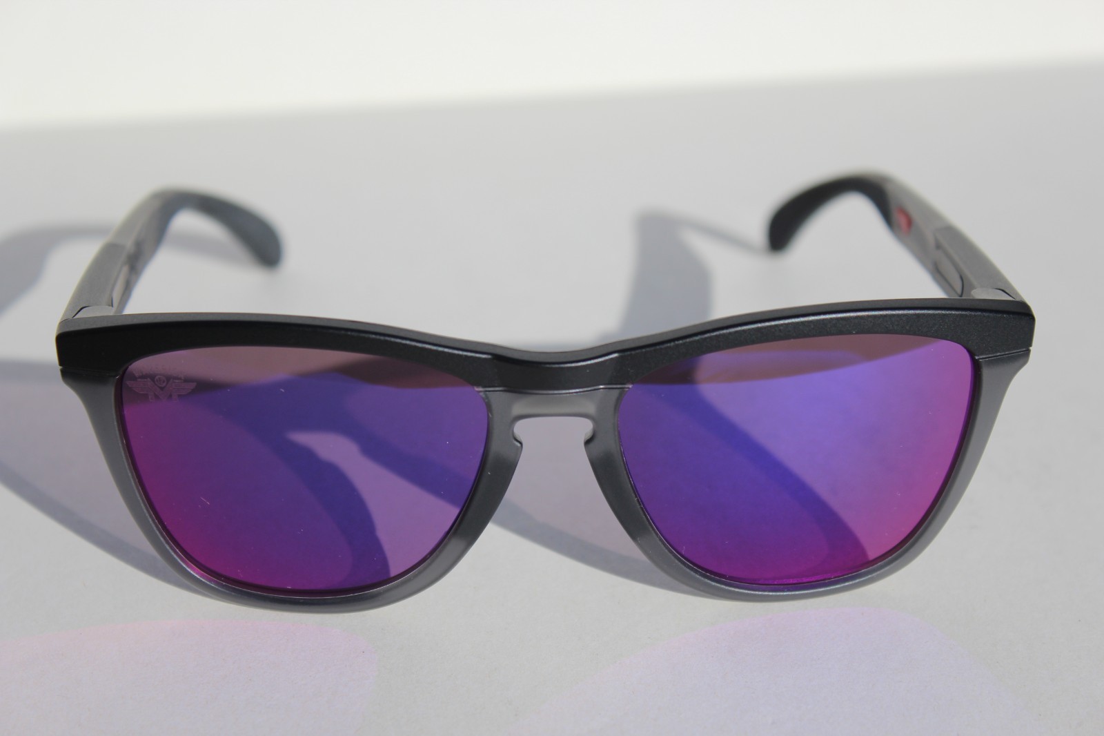 OAKLEY Frogskins Range Sunglasses MAVERICK Black/Smoke/Prizm Road OO9284-13 NEW
