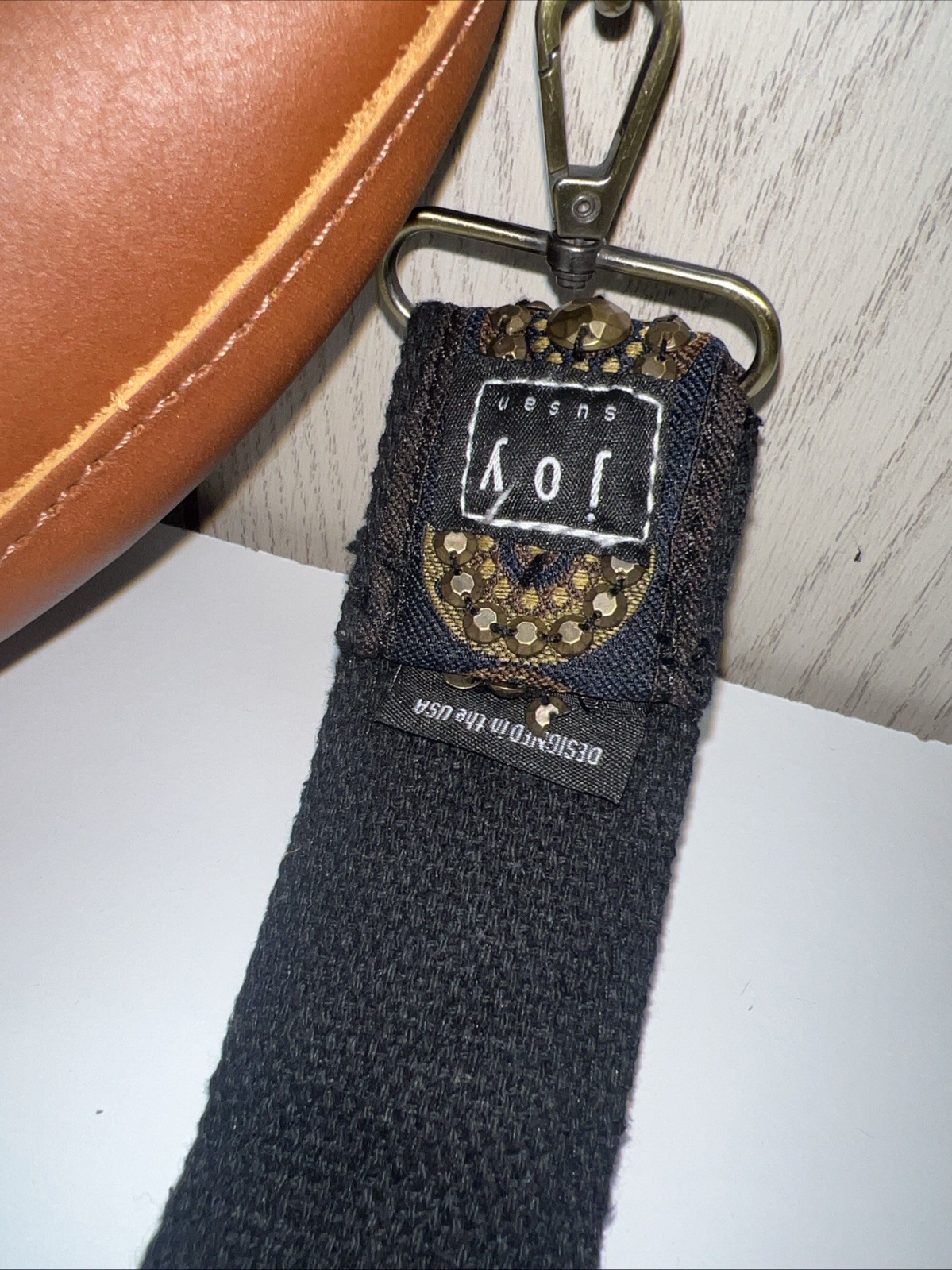 Portland Smooth Leather Brown Large Koala Sling Crossbody Bag Magnetic