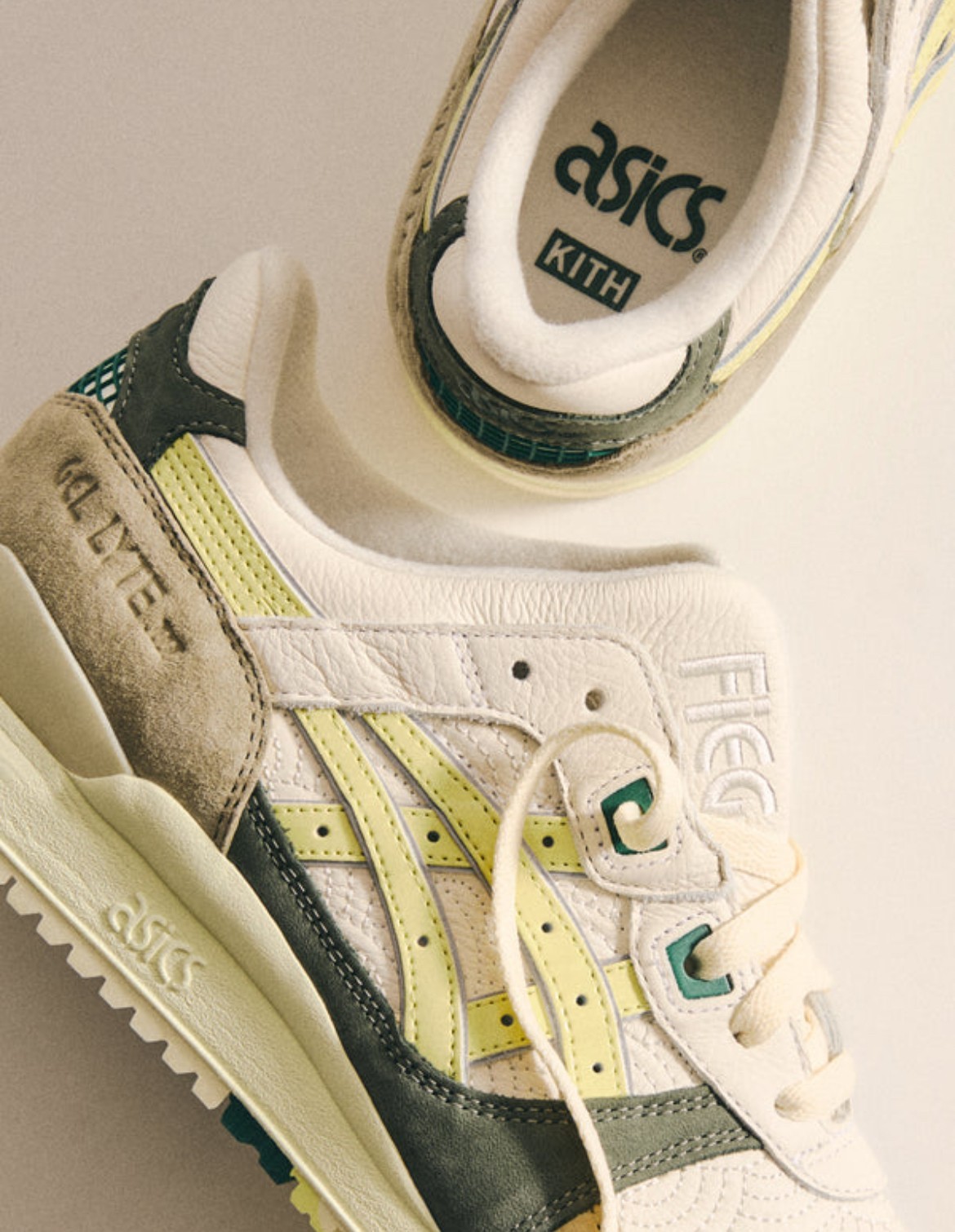 1201B015-201 Kith Ronnie Fieg Asics Gel-Lyte 3 Reamastered Brazil (Men’s)