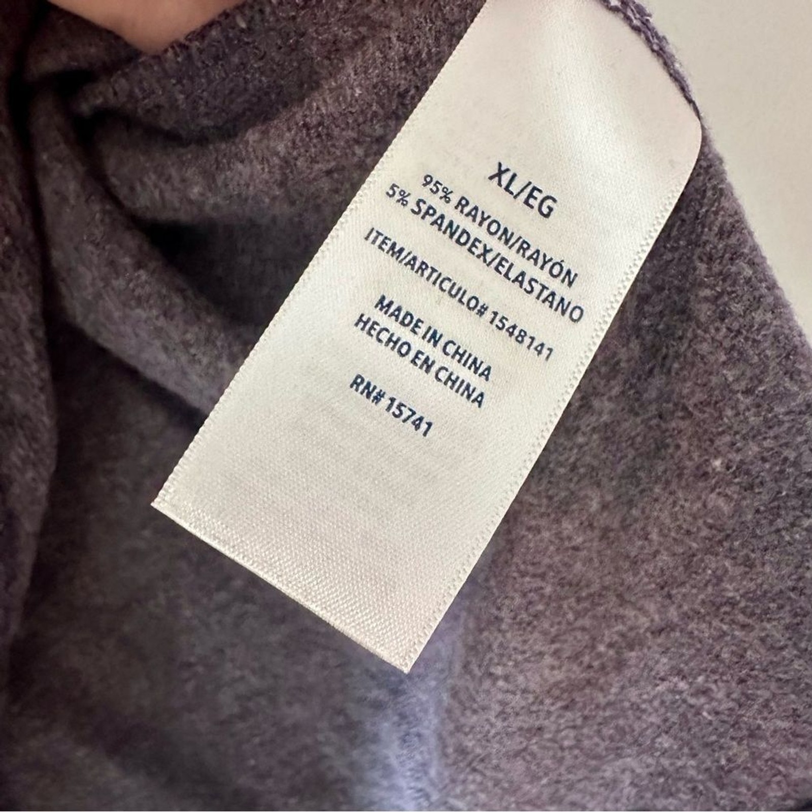 Purple/grey Splendid sweater