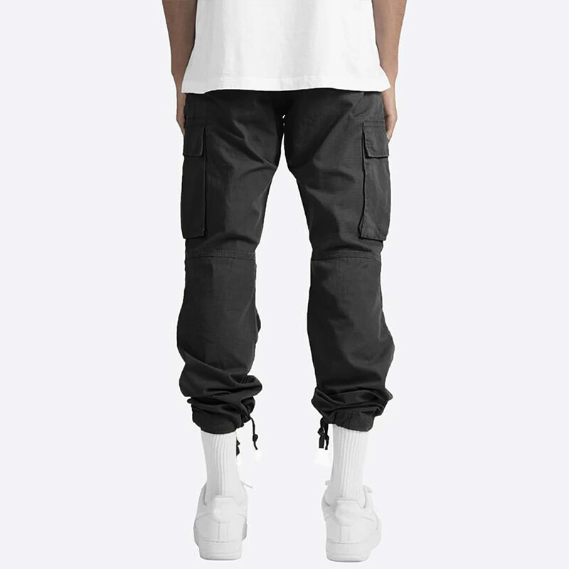 Men’s Trousers Work trouser knee pad pocket Black Grey Khaki Heavy duty