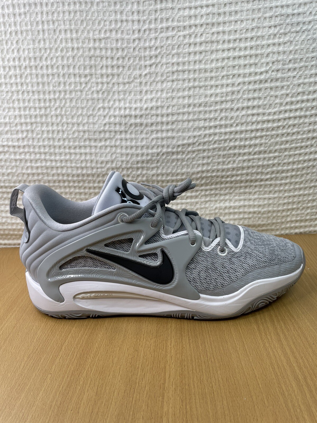 Nike KD 15 TB Promo ‘Wolf Grey’ (DX6648-003) Basketball Shoes Mens Size 12.5