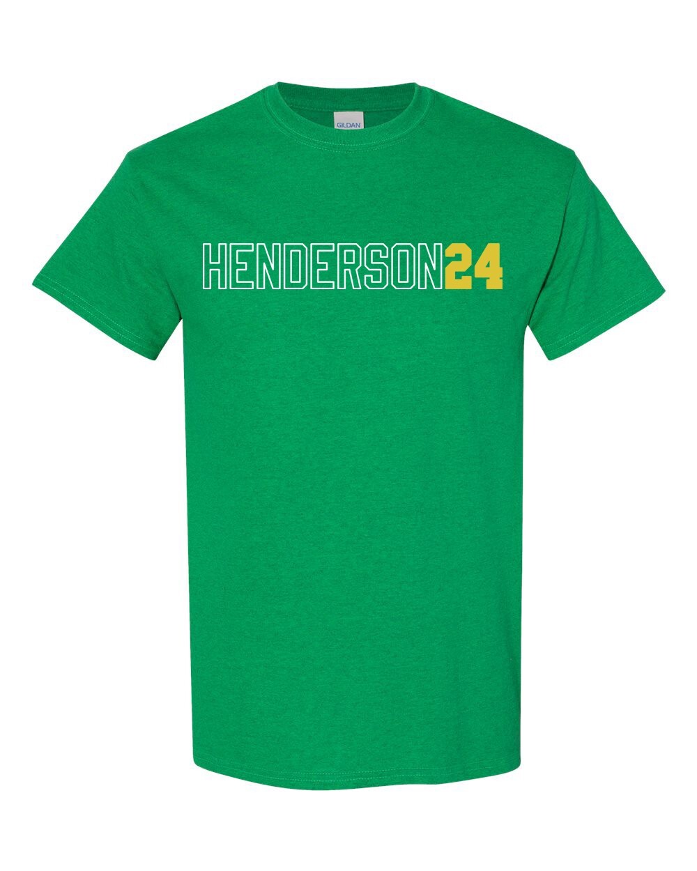 OAKLAND Name And Number Rickey Henderson #24 Unisex T-shirt S-XXL FREE S&H!