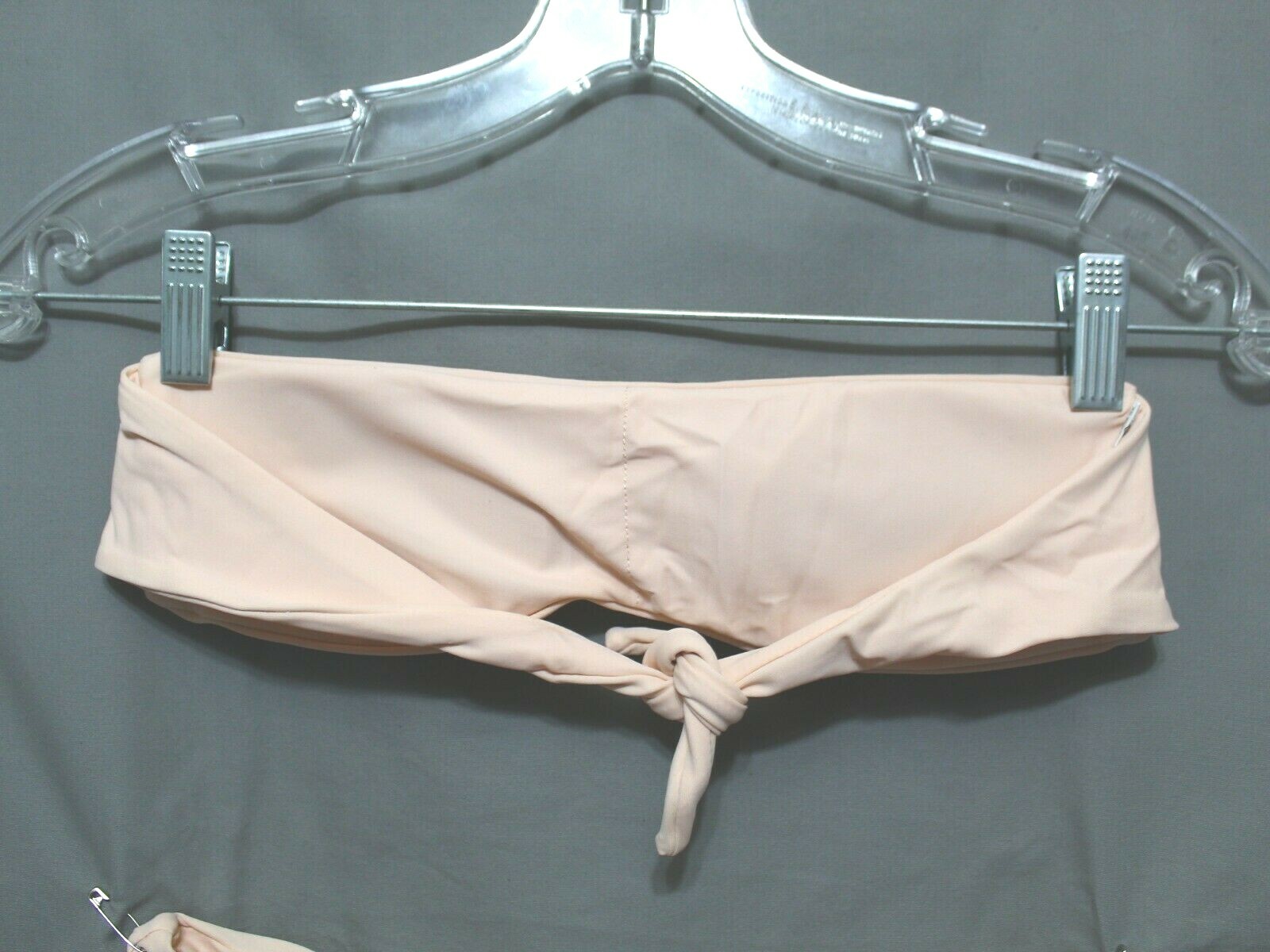 ZAFUL BIKINI womens 2 piece 82% Polyamide 18% Elasthane apricot size small NEW