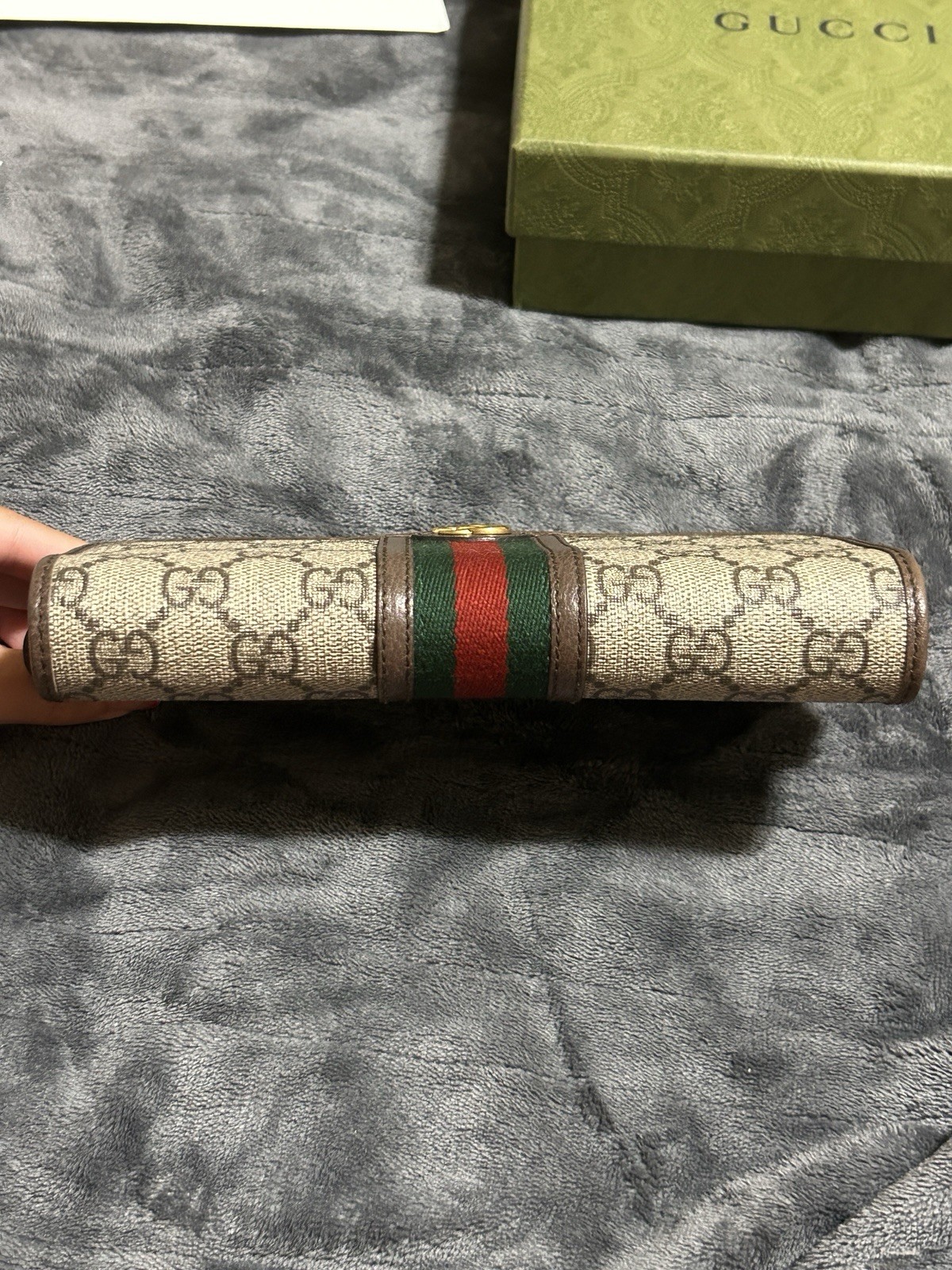 Authentic Gucci Ophidia Crossbody GG Wallet On Chain Shoulder Bag