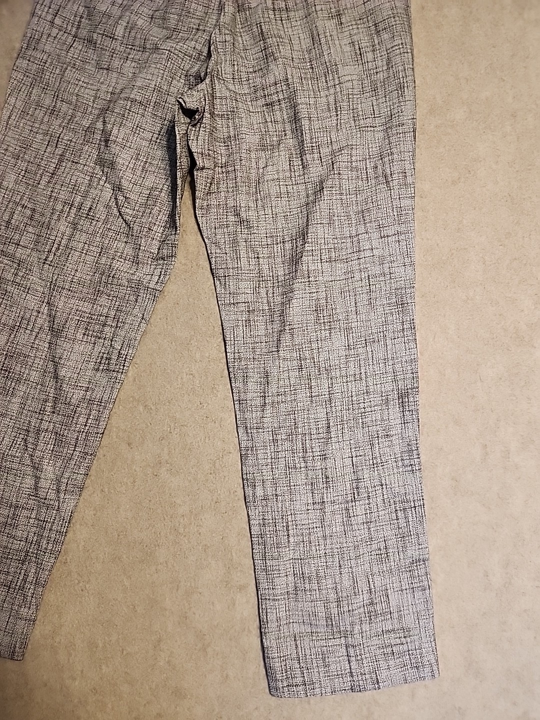 NWT $598 John Varvatos Mercer Pants In hazelnut linen viscose blend sz 54 US 36