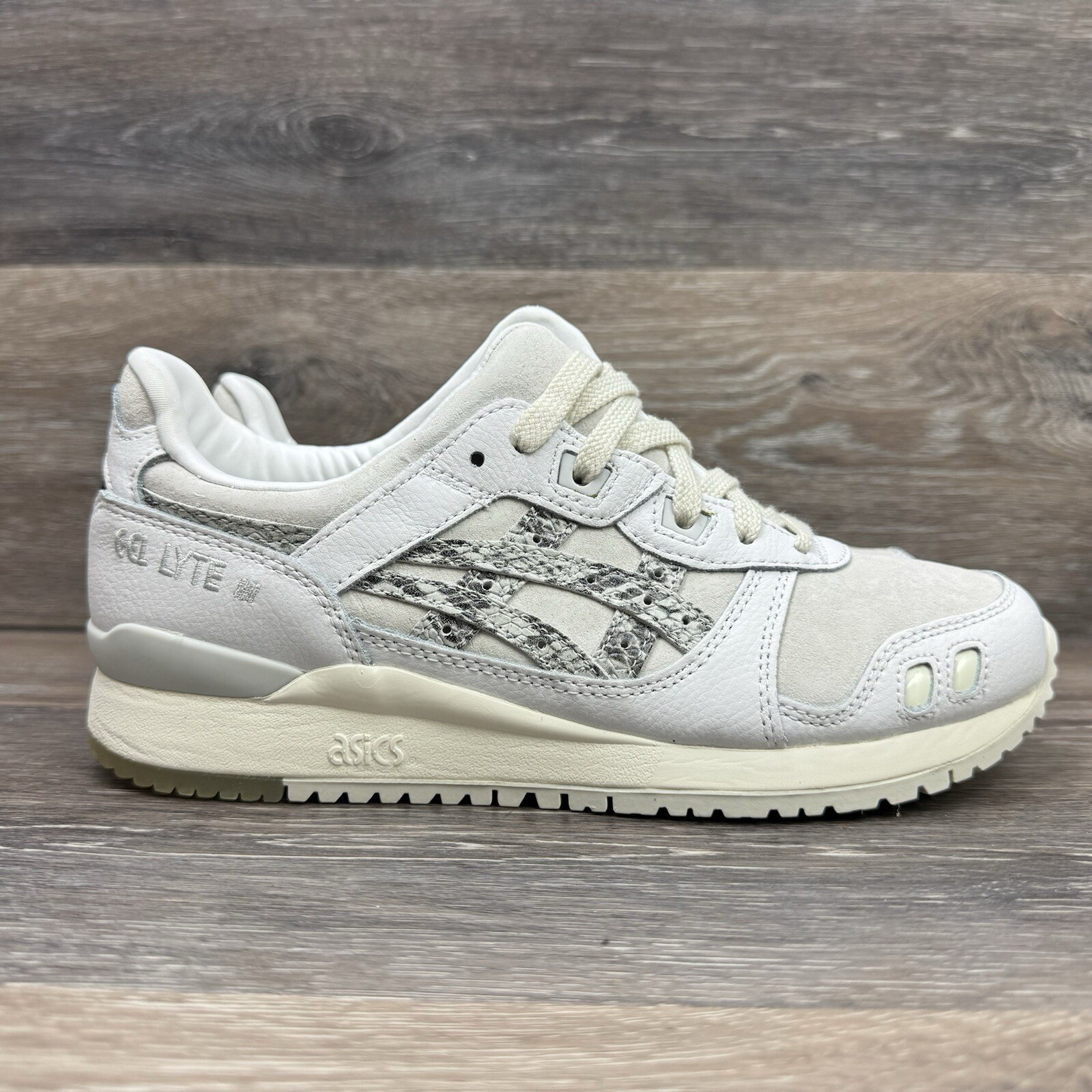 ASICS GEL-Lyte III 3 OG Shoes sneakers Size 6 Python White atmos READ