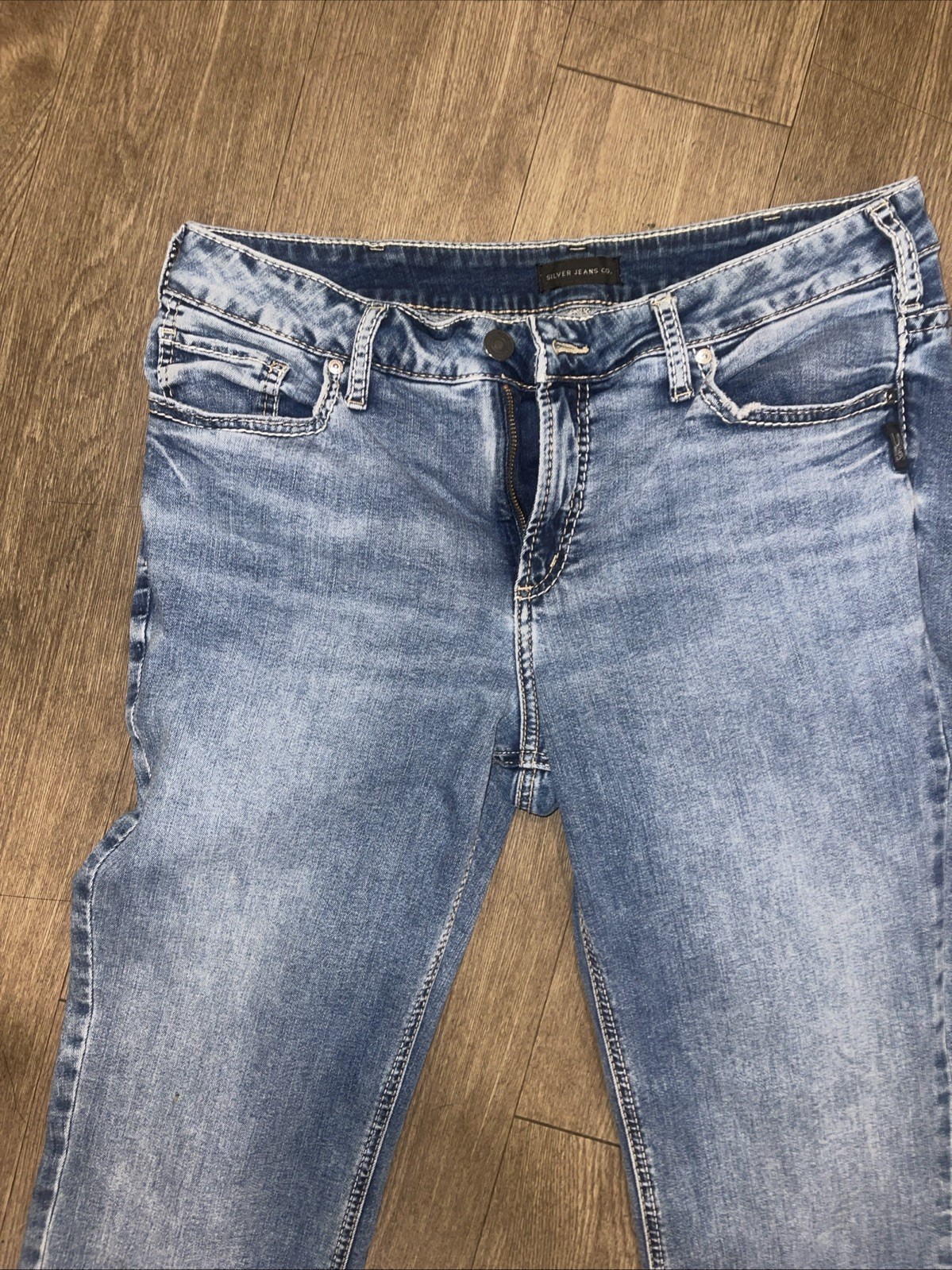 Silver Jeans Women’s Suki Mid Slim Boot Plus Size 14/31 ( 34/31)
