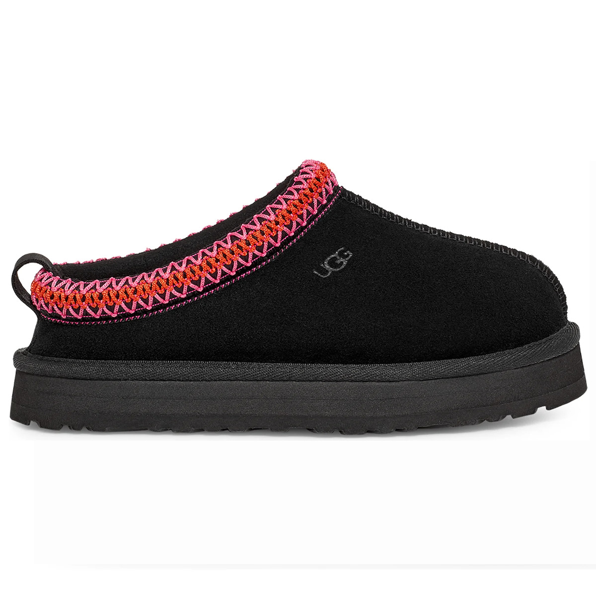UGG Tazz Slipper Clog for Kids in Black Multi and Many Sizes 1143776K