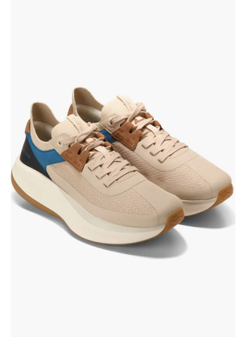 Cole Haan Grand pro All day runner leather sneaker Shoe US 8M BEIGE $225.00