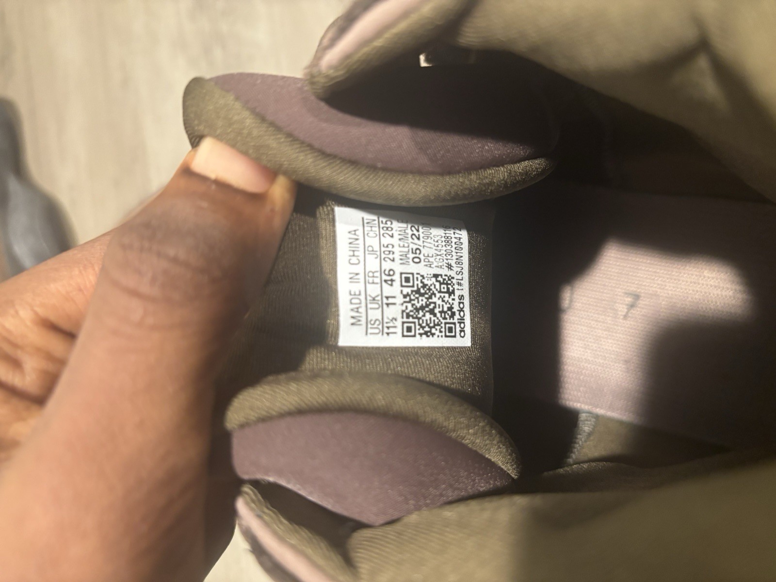 adidas Yeezy 500 High Mist Stone Brown Pink Gray High-Top Suede Men’s Sneakers