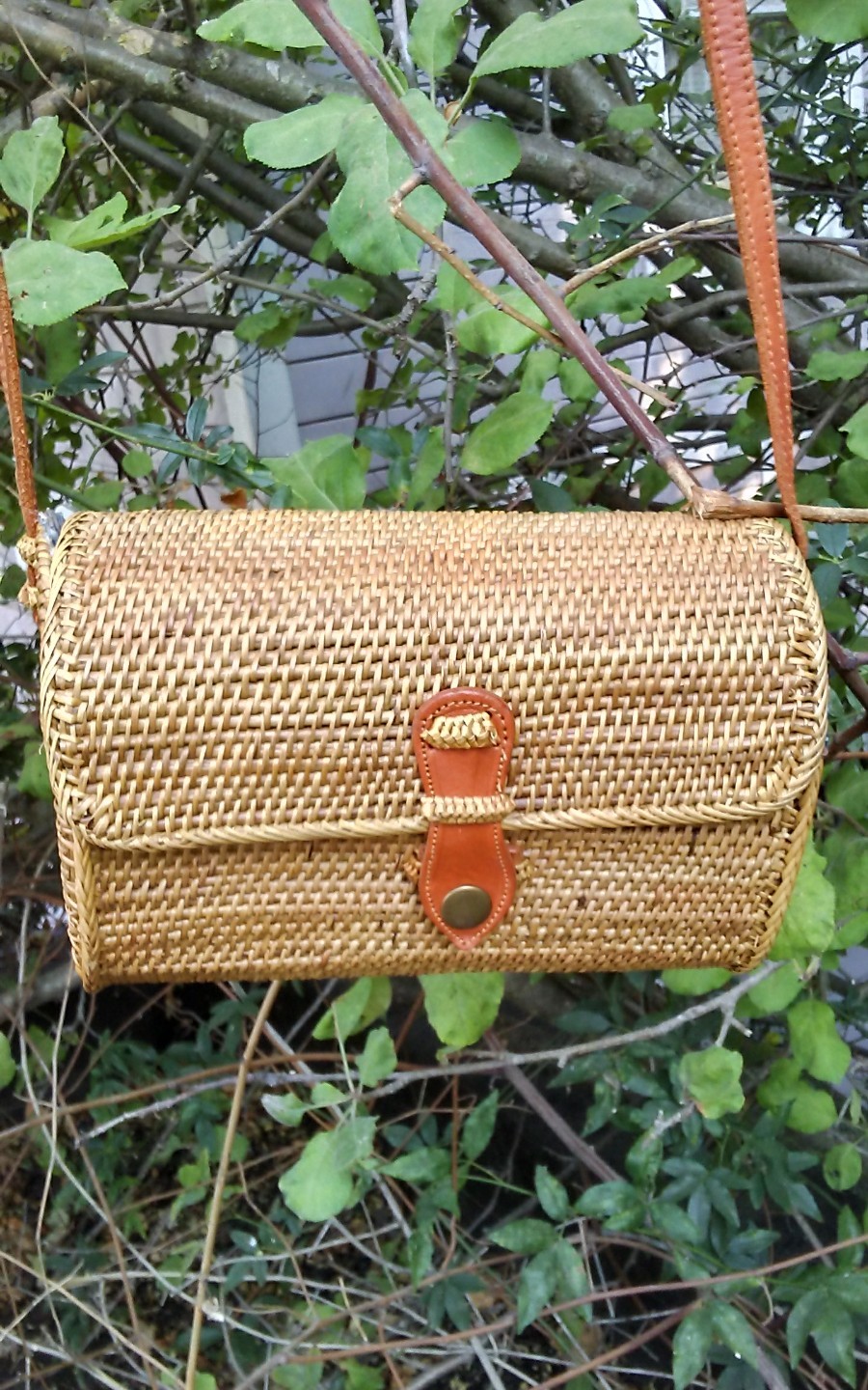 Bali island bag Handwoven Attagrass Rattan for all occasions
