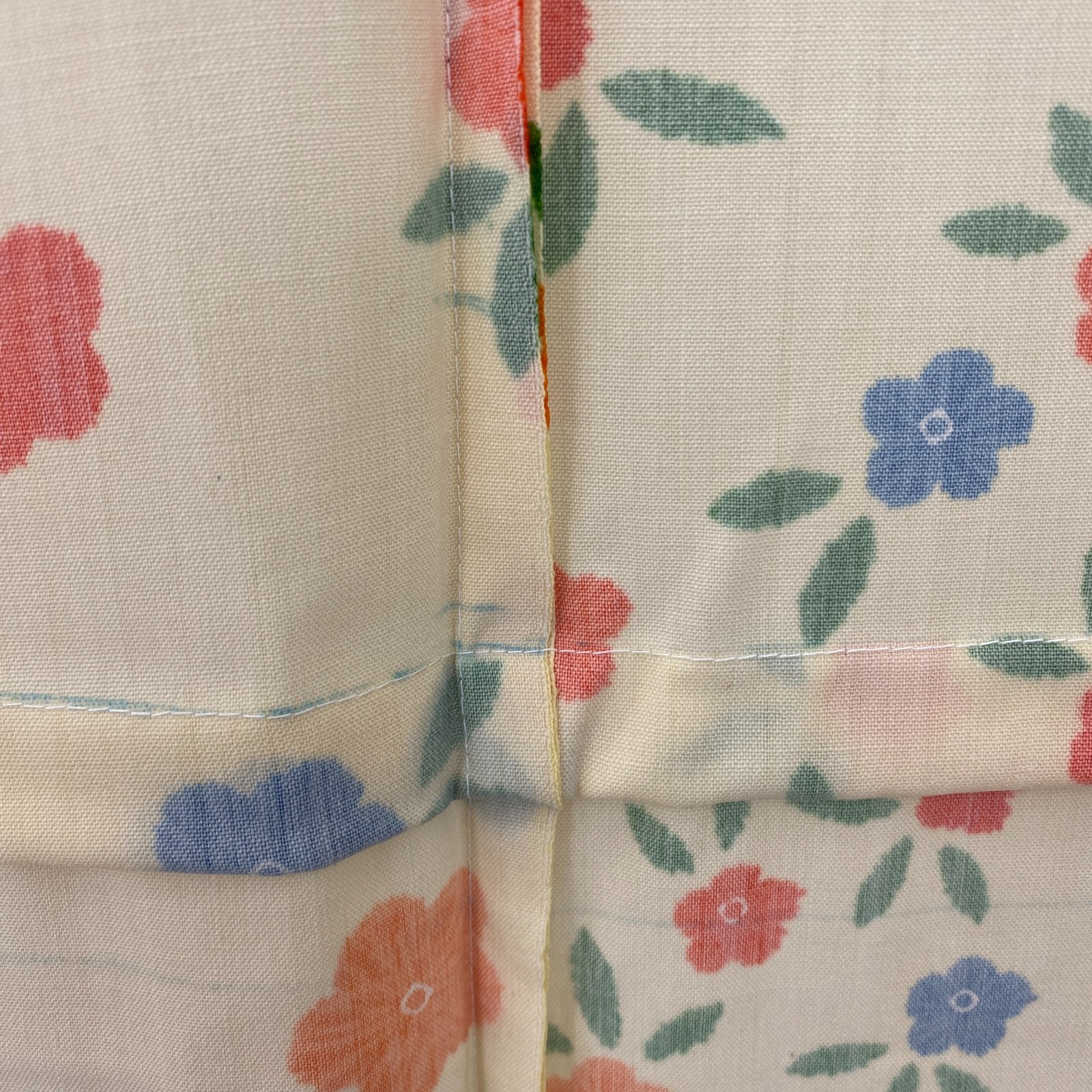 Japanese Vintage Kimono Polyester yellow No Lining Komon Traditional Length 60in