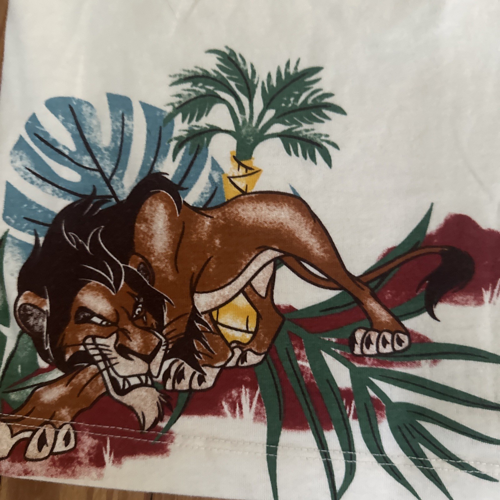 Disney Lion King Tank Top Simba Rare Print Size Medium