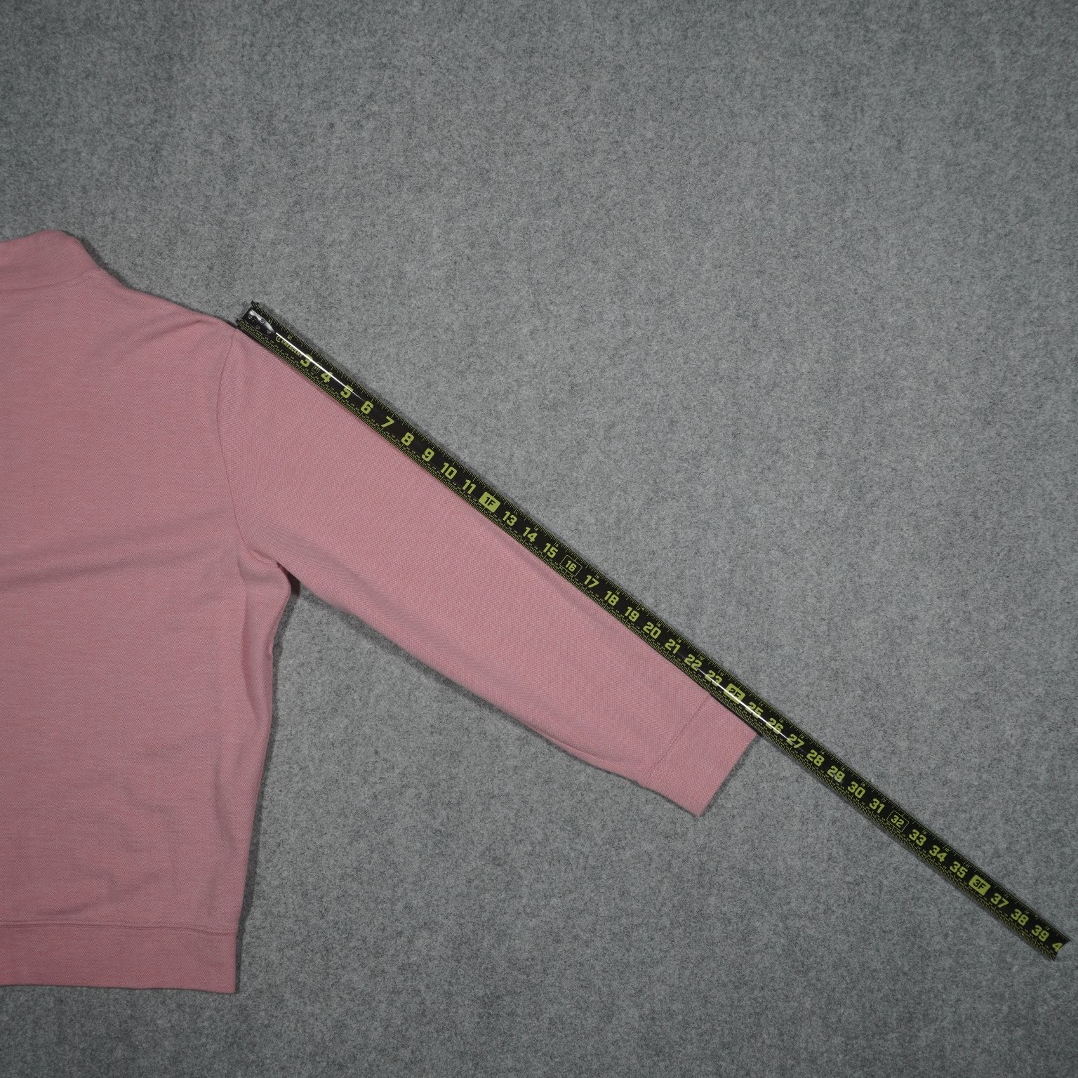 Vineyard Vines Quarter-Zip Sweatshirt Men’s Pink L Cotton Blend Pullover