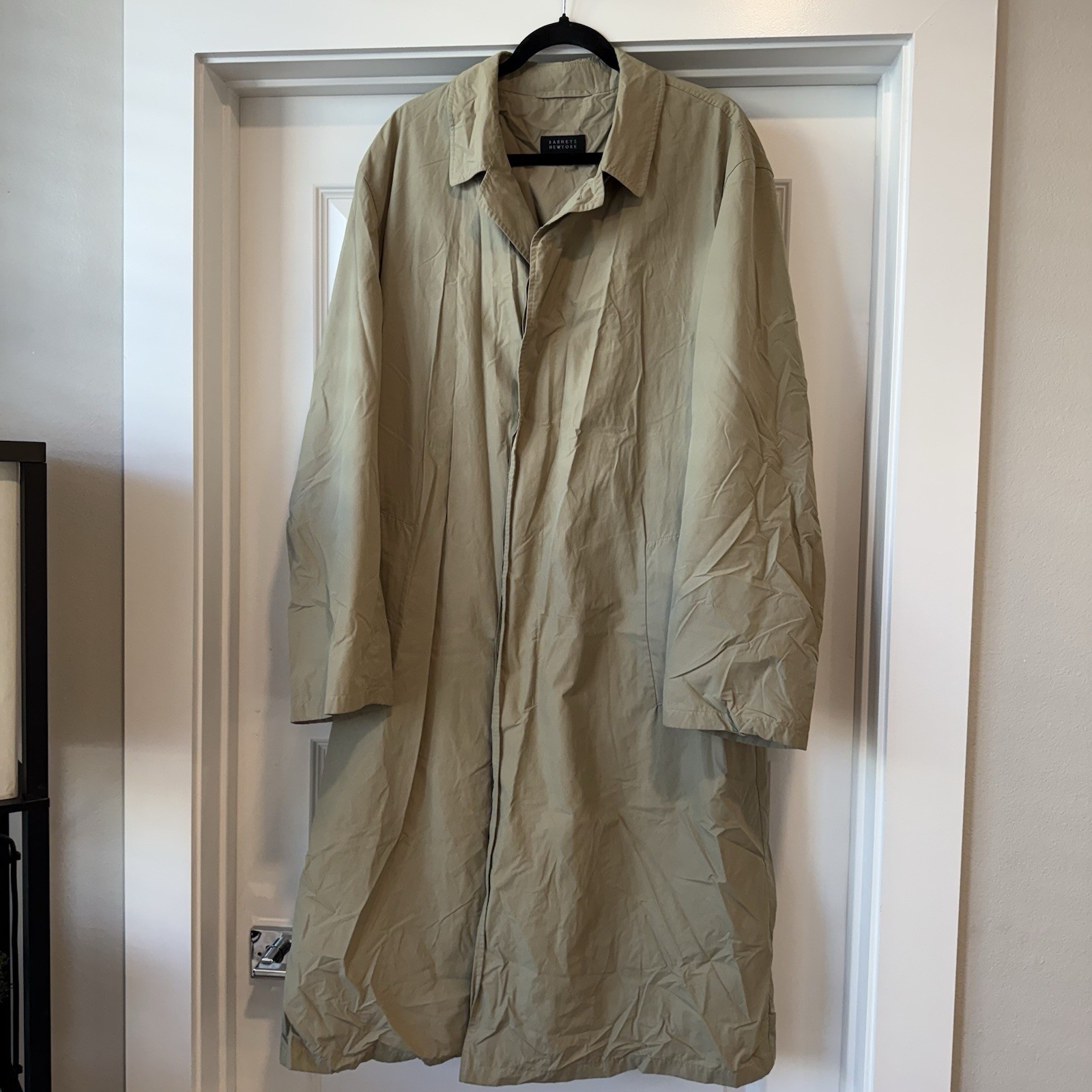 Barney’s New York Men’s Trenchcoat Beige 42L Fresh Concept