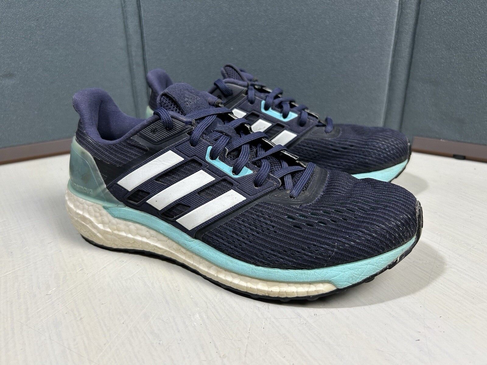 Adidas Women 6.5 Supernova Boost Purple Running Athletic Sneakers Shoes BB3485