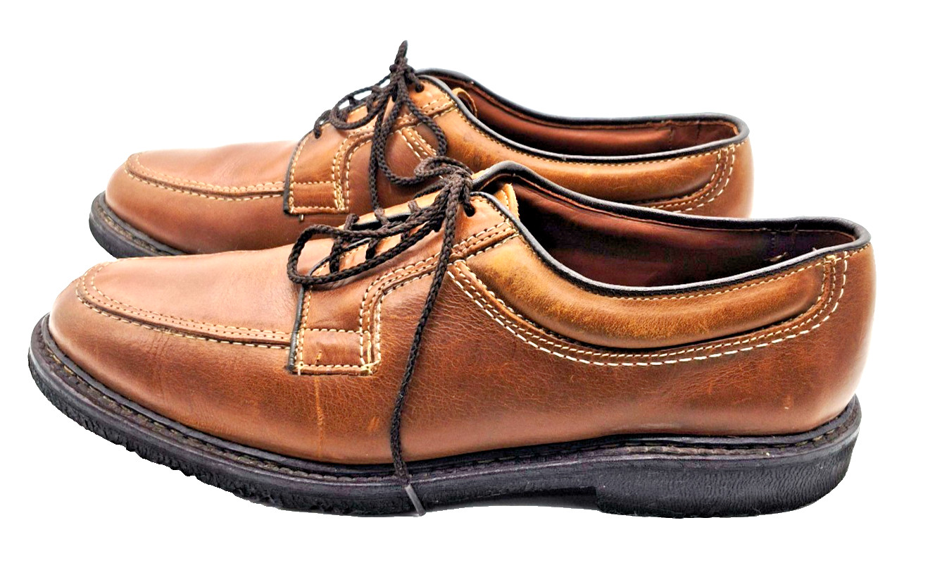 Allen Edmonds Wilbert Leather Split Moc Derby Oxford Shoes Men’s Size 9.5 D 1932