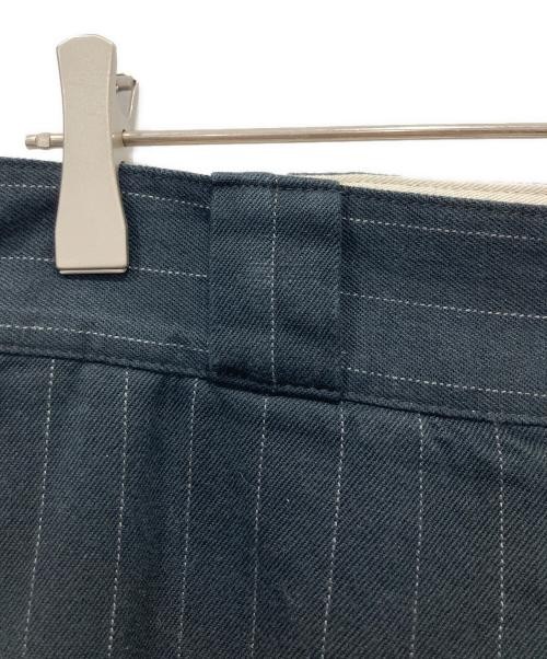 Dickies × MONKEY TIME Striped baggy pants black 254M40MT01