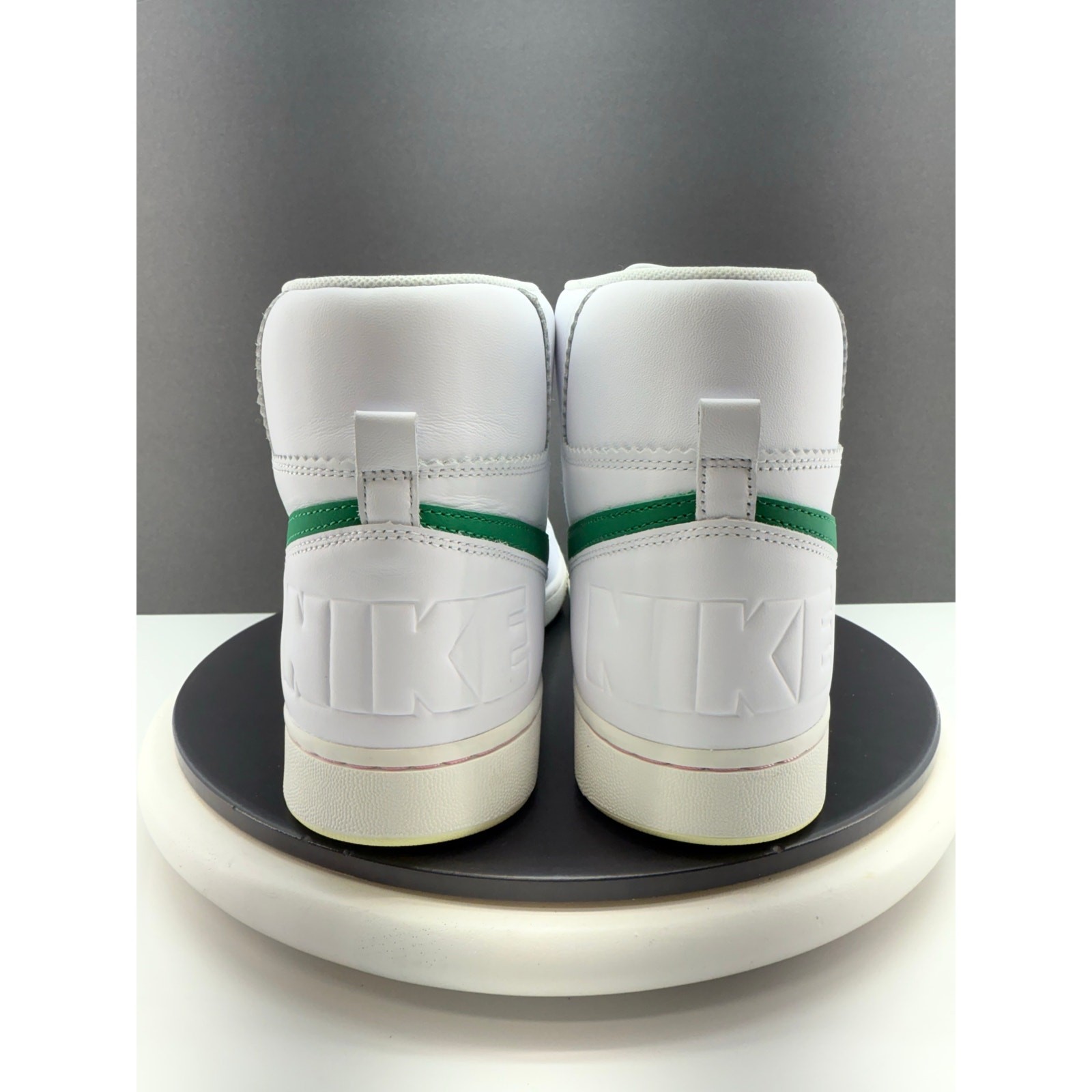 Nike Terminator High Mens 12.5 White Malachite Green Sneakers Shoes FV9350-100