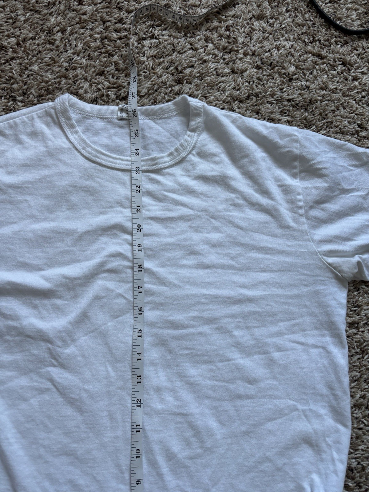 3sixteen Heavy Weight Tee Size M / White