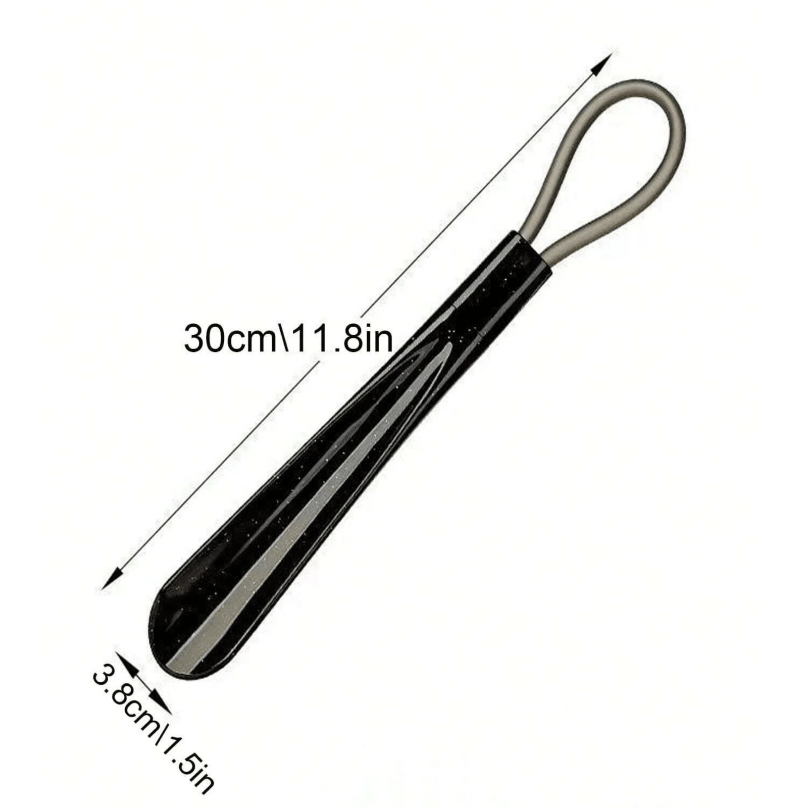 Long Handle Shoe Horn 18In Long Easy Shoe Helper Dressing Aid Senior Comfort US