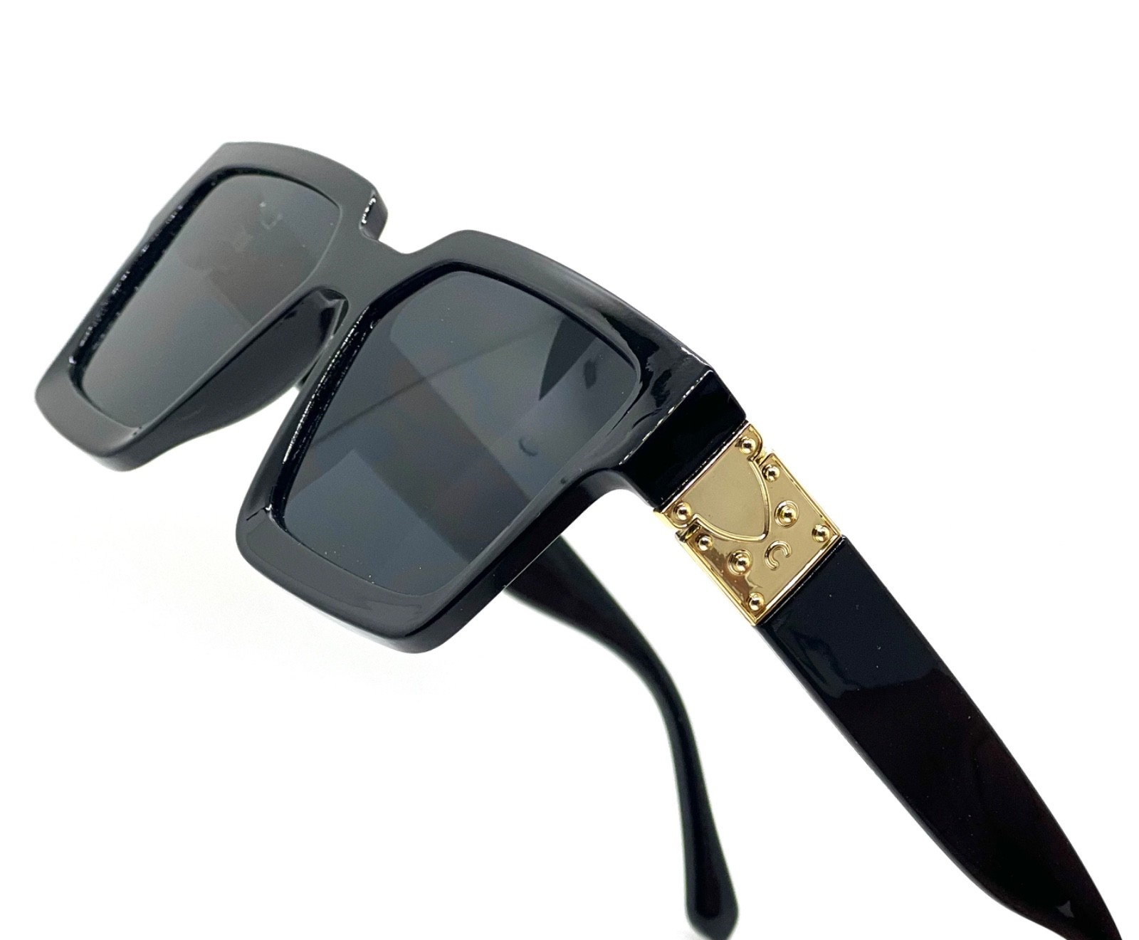 GAZELLE SQUARE SPORT SUNGLASSES OVERSIZED RUN DMC HIP HOP RETRO DESIGNER CLASSIC