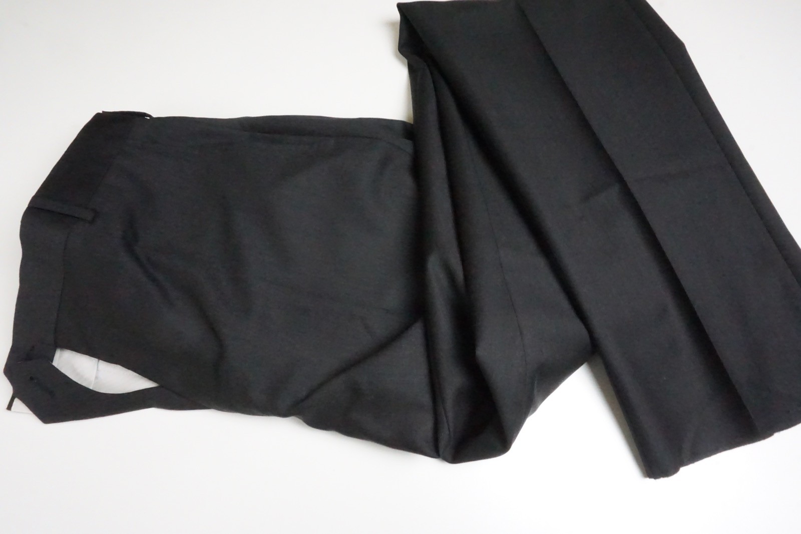 Raffaele Caruso Sartoria Parma Loro Piana S120s Wool Gray 2 Pc Suit 36R US NEW