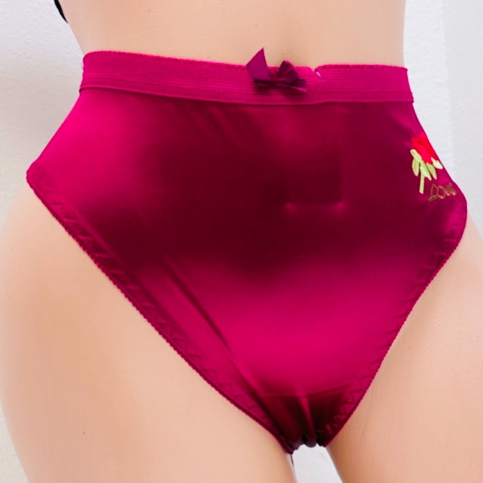 Women’s Briefs 3/6/12 Bikini High cut Panties Undies Satin Silky Cool Lot 320