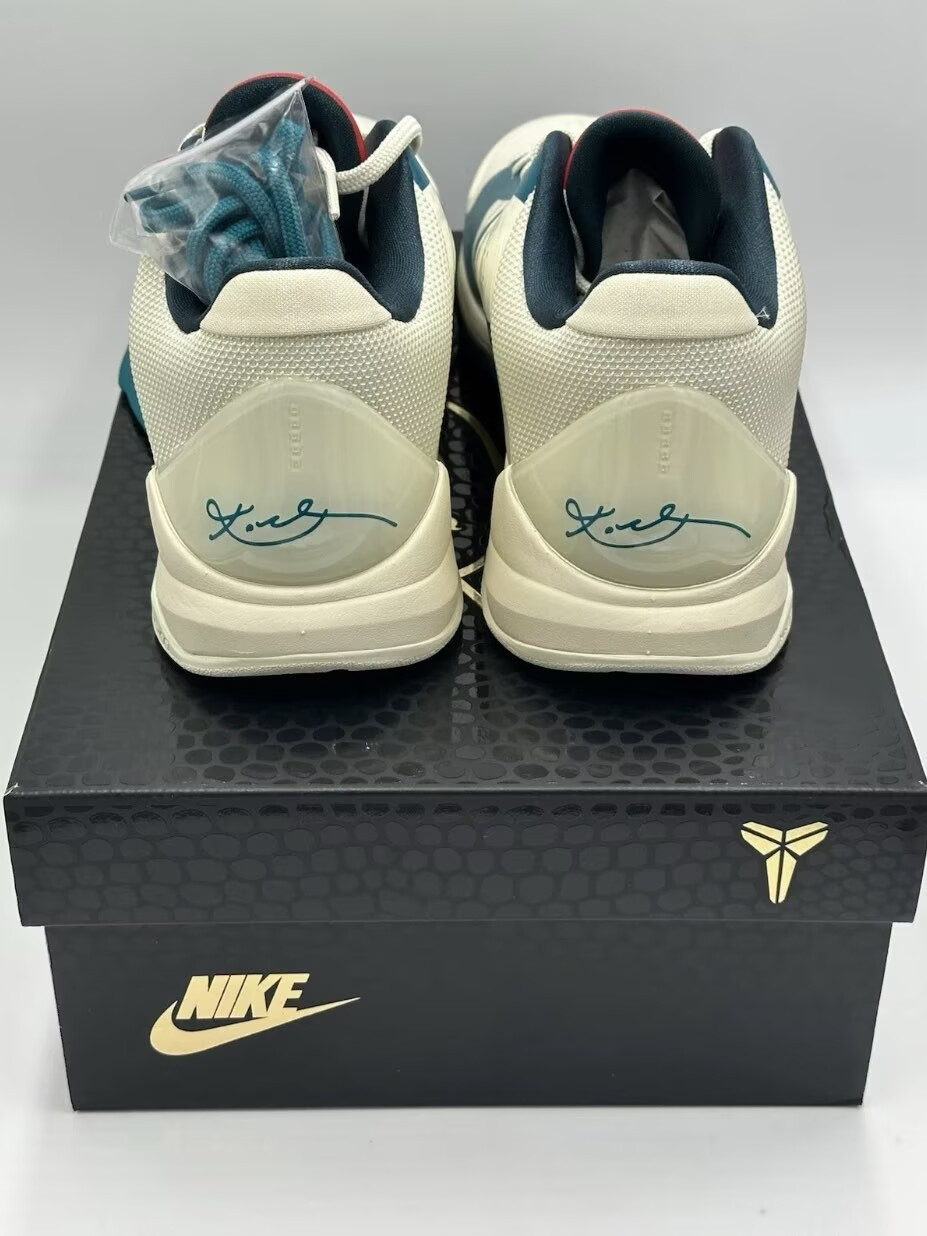 Nike Kobe 5 Protro ‘Caitlin Clark’ Coconut Milk Bright Spruce