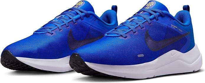 Nike Downshifter 12 Racer Blue White Men’s Running Shoes DD9293-402 Size 10.5