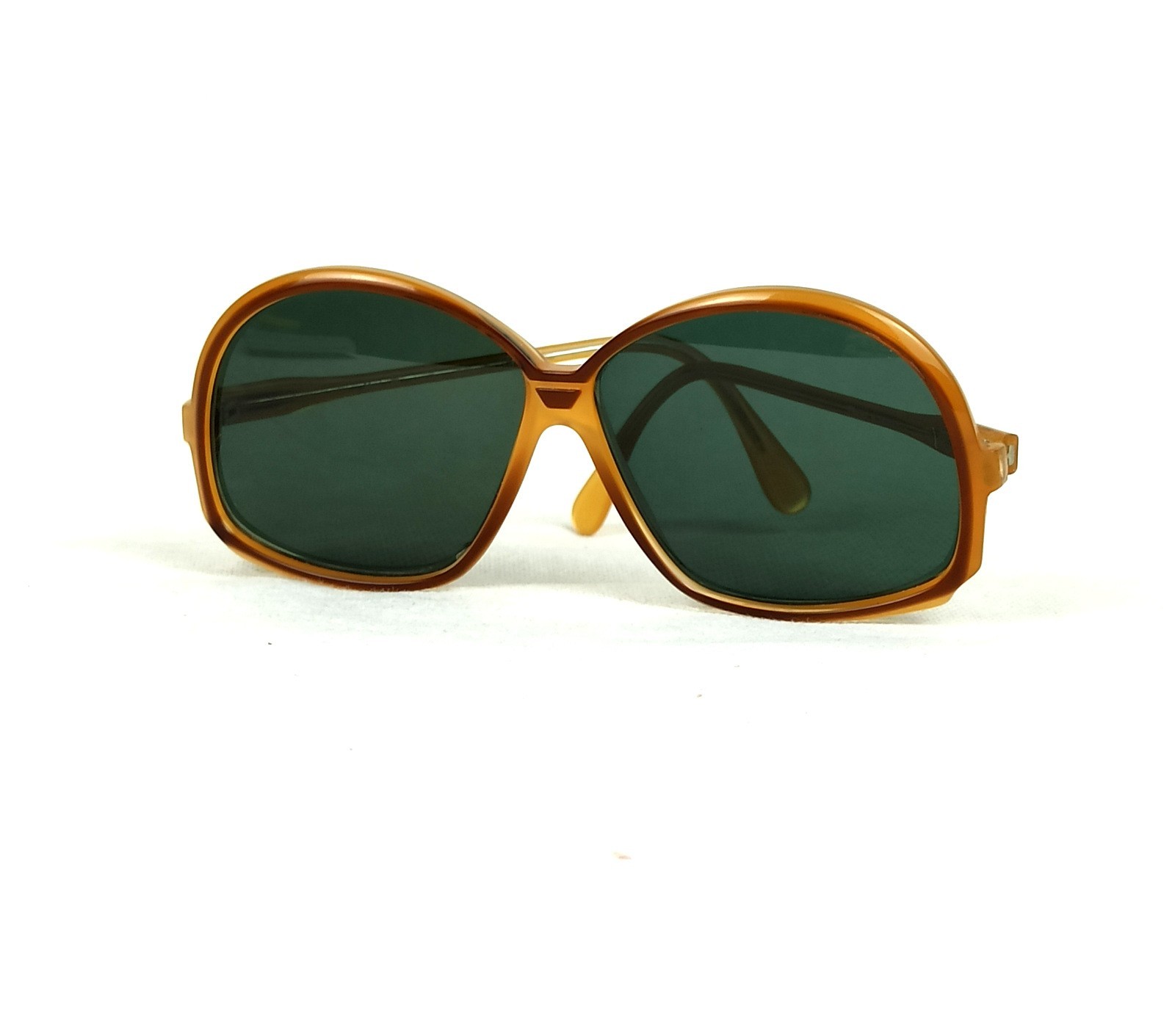 HIP-HOP CAZAL SUNGLASSES WEST GERMANY VINTAGE MOD. 156 ACETATE W/T ORIGINAL CASE