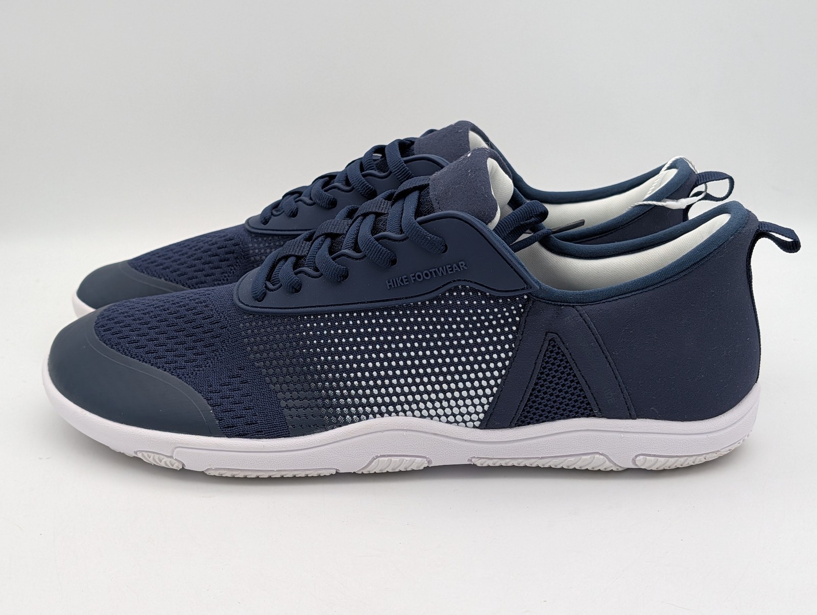 Hike Footwear Womens 14 Mens 12 Blue HF Stride Minimalist Walking Shoes