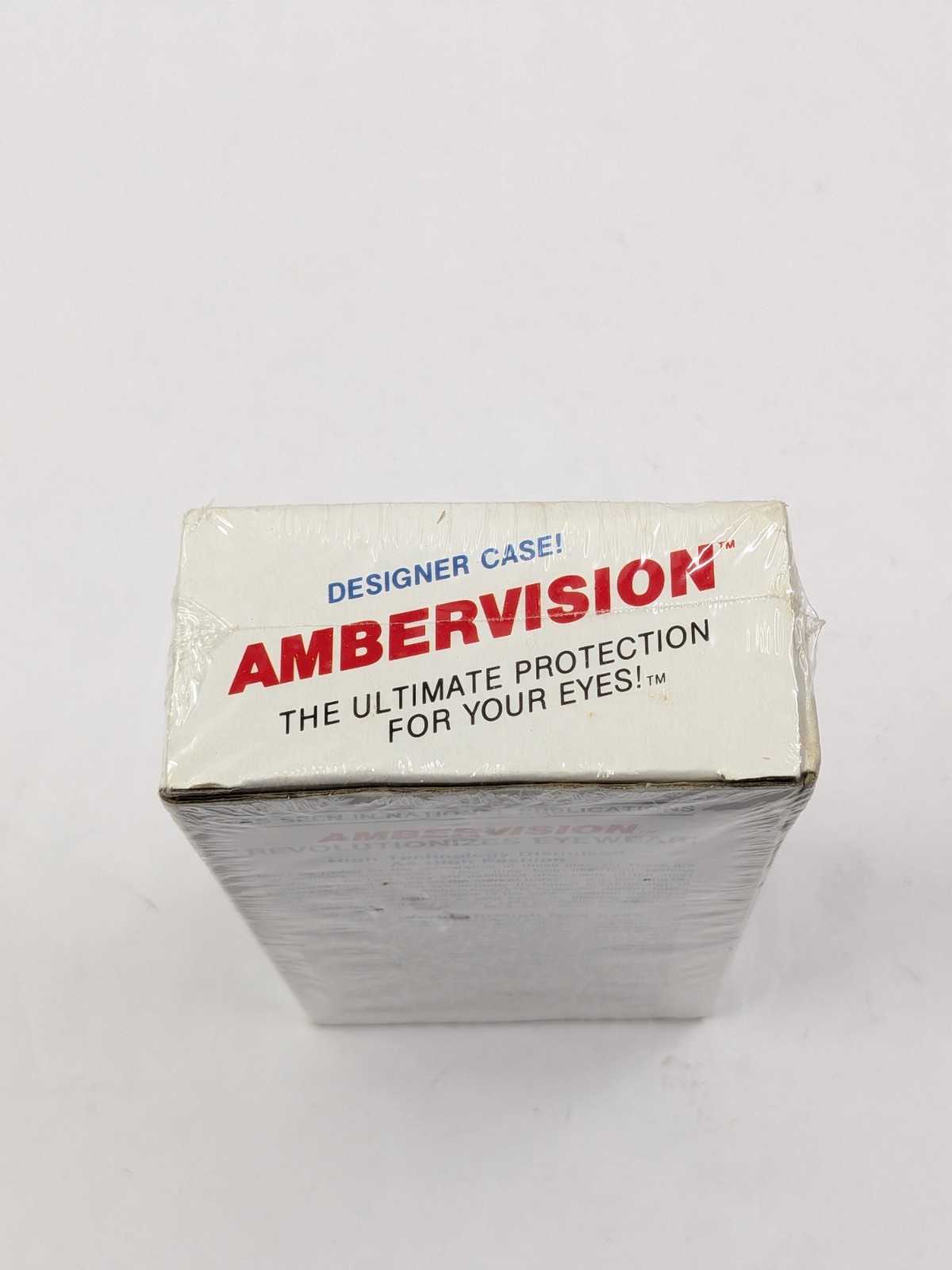 AMBERVISION UV & BLUE RAY SUNGLASSES Tele Brands As Seen on TV ** NEW SEALED **