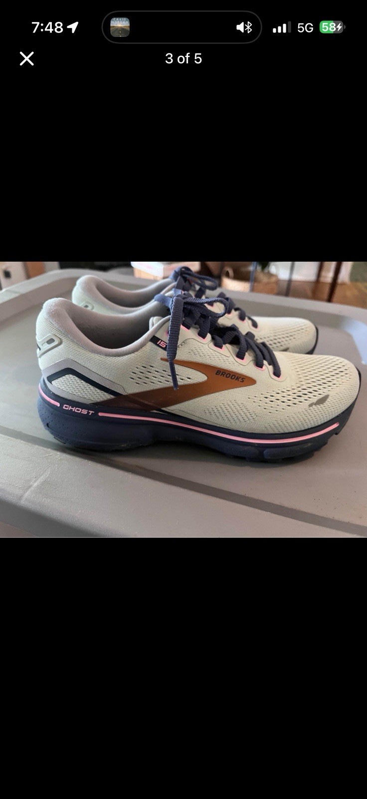“Spa Blue / Neo Pink / Copper” colorway Women’s Size 6.5