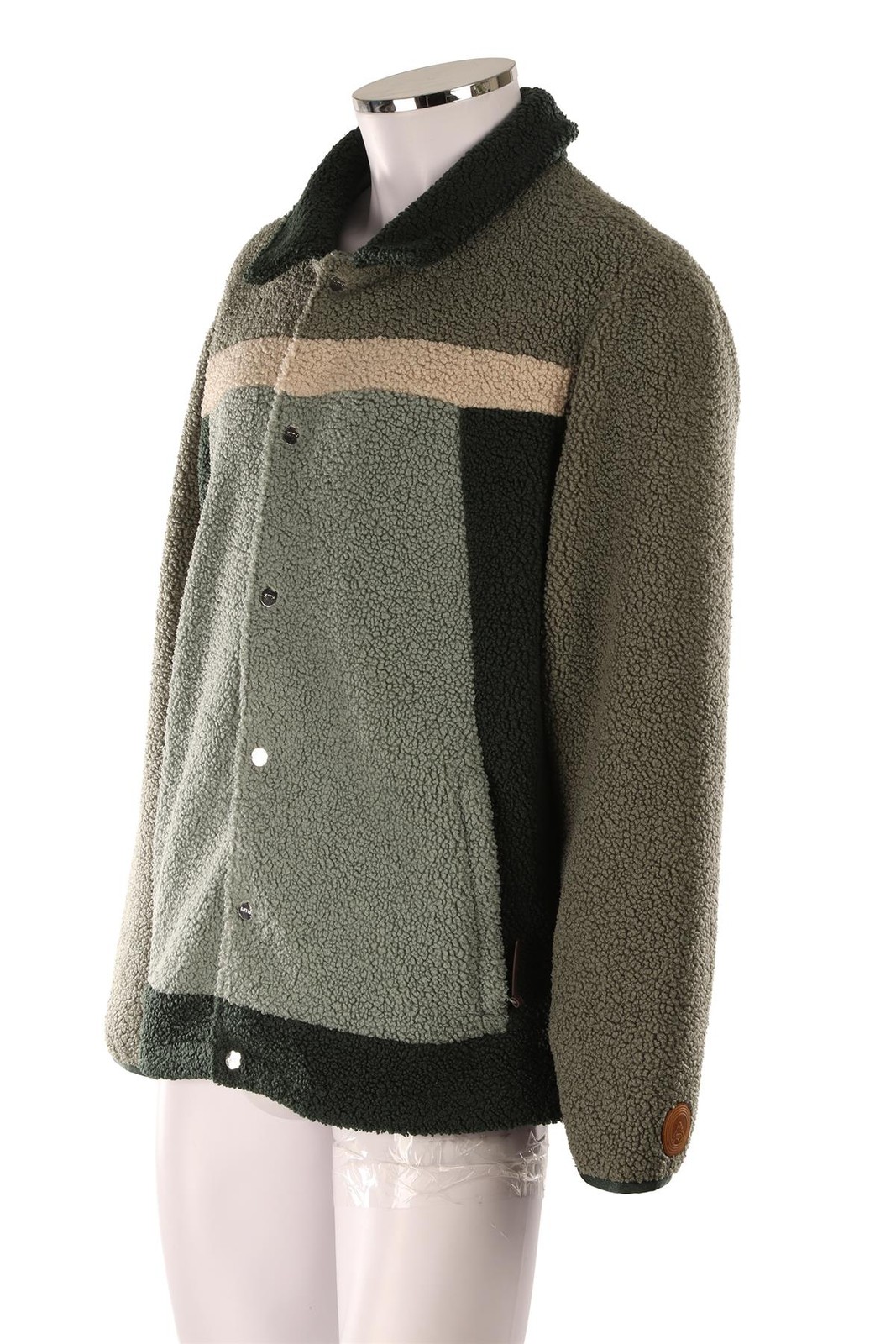 KITH GREEN MEN’S FLEECE JACKET XLARGE