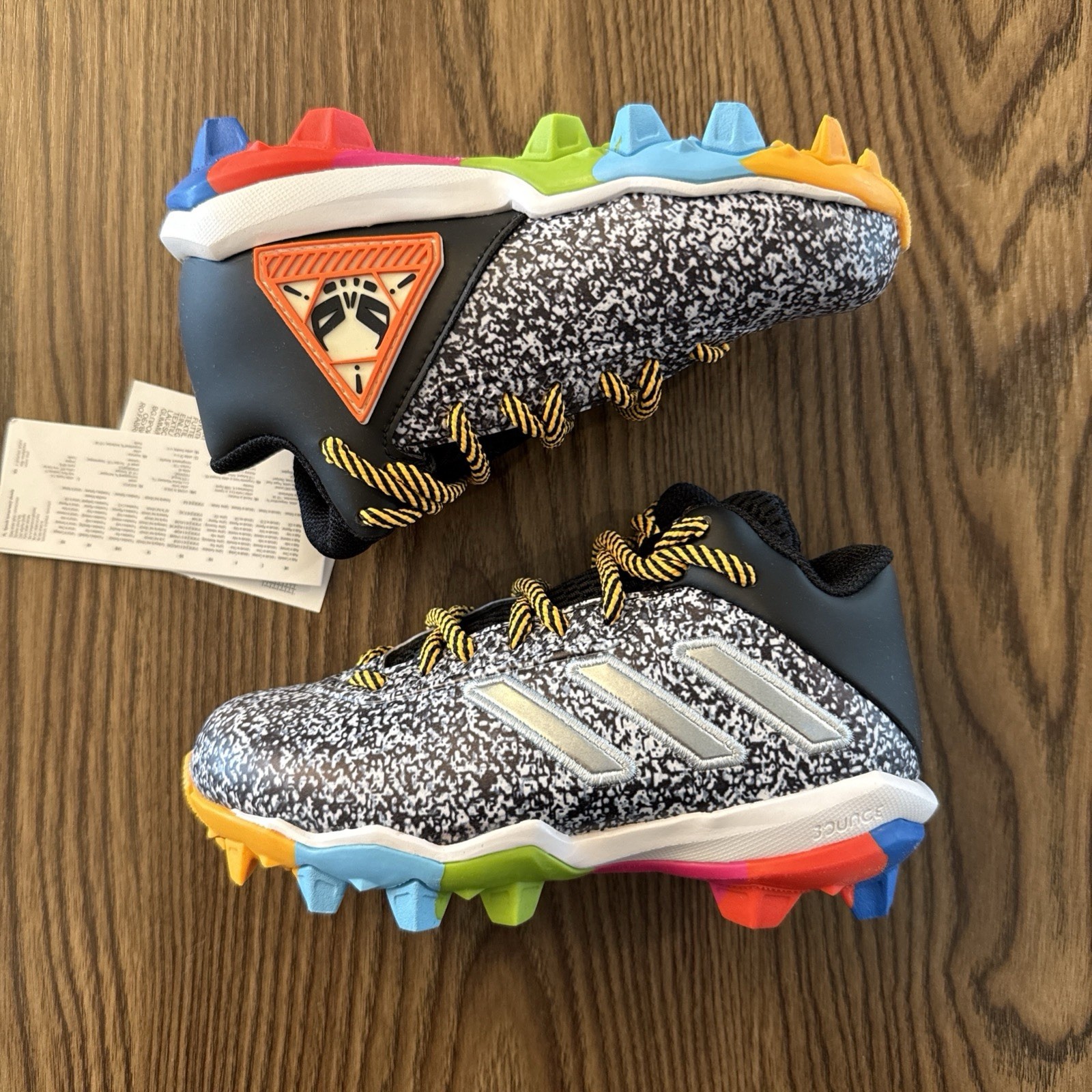 Size 11k Youth Junior Adidas Freak Mid J Football Cleats EH3402 NEW