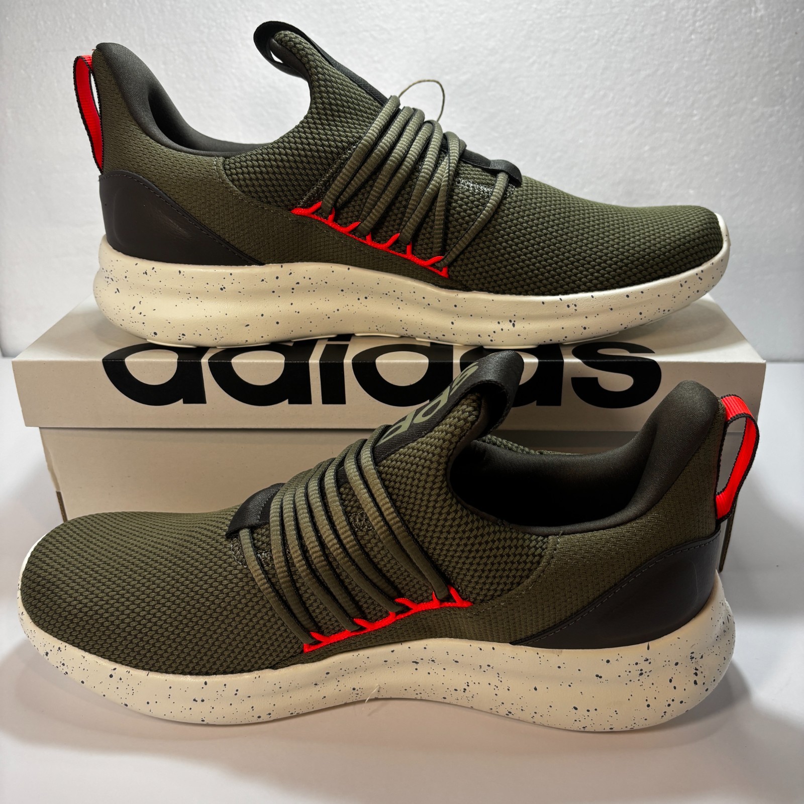 Adidas Men’s Lite Racer Adapt 7.0 Running Sneaker/shoe ‘Olive Strata’ IH7723