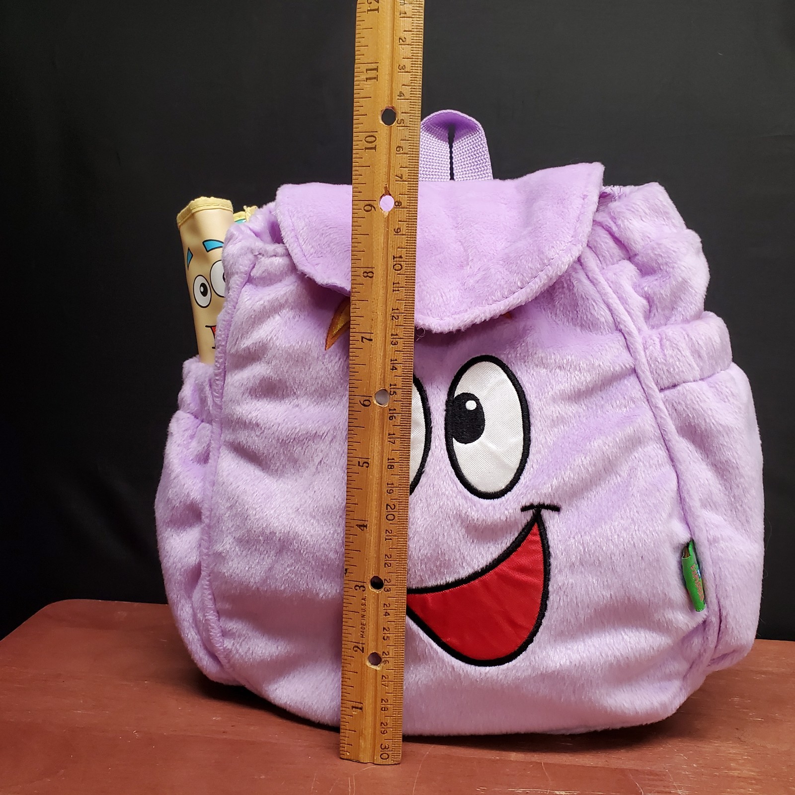 11″ BACKPACK From DORA the EXPLORER 2002 w/ THE MAP & Bonus Smaller Backpack