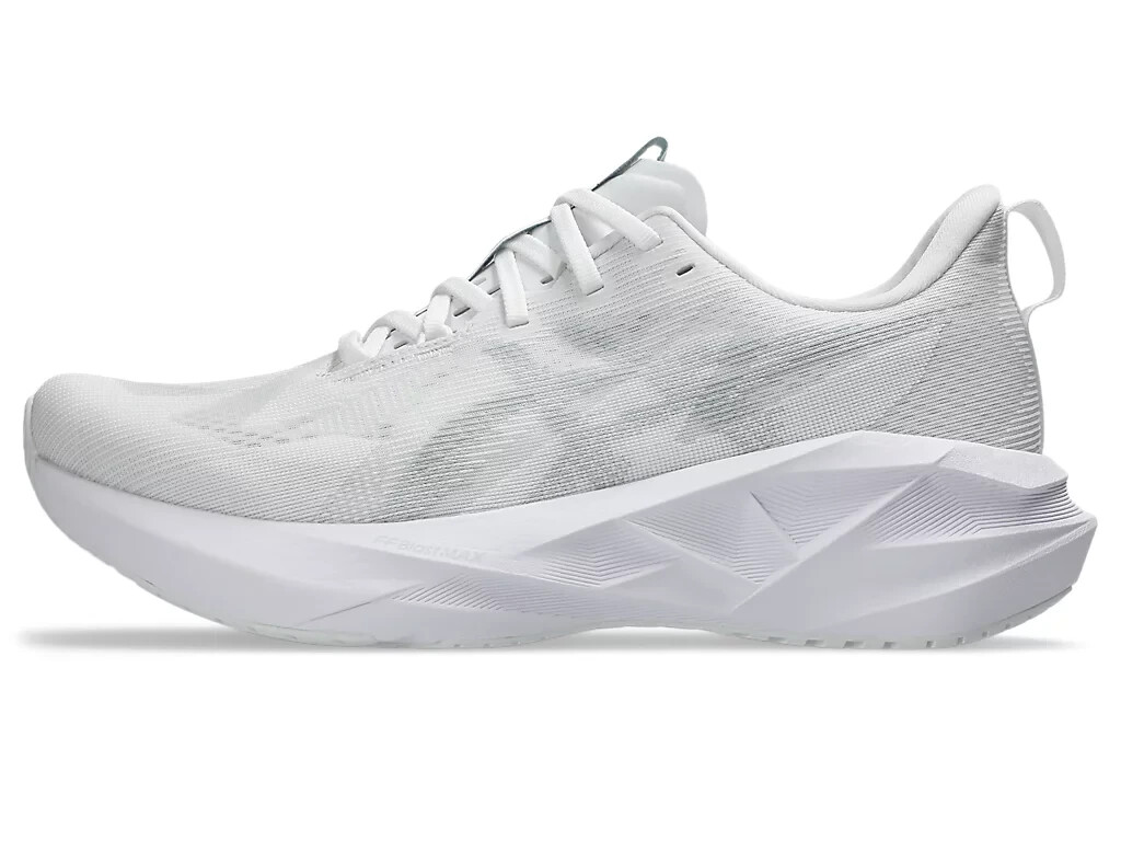 ASICS NOVABLAST 5 1011B974 100 White Piedmont Grey Running Shoes