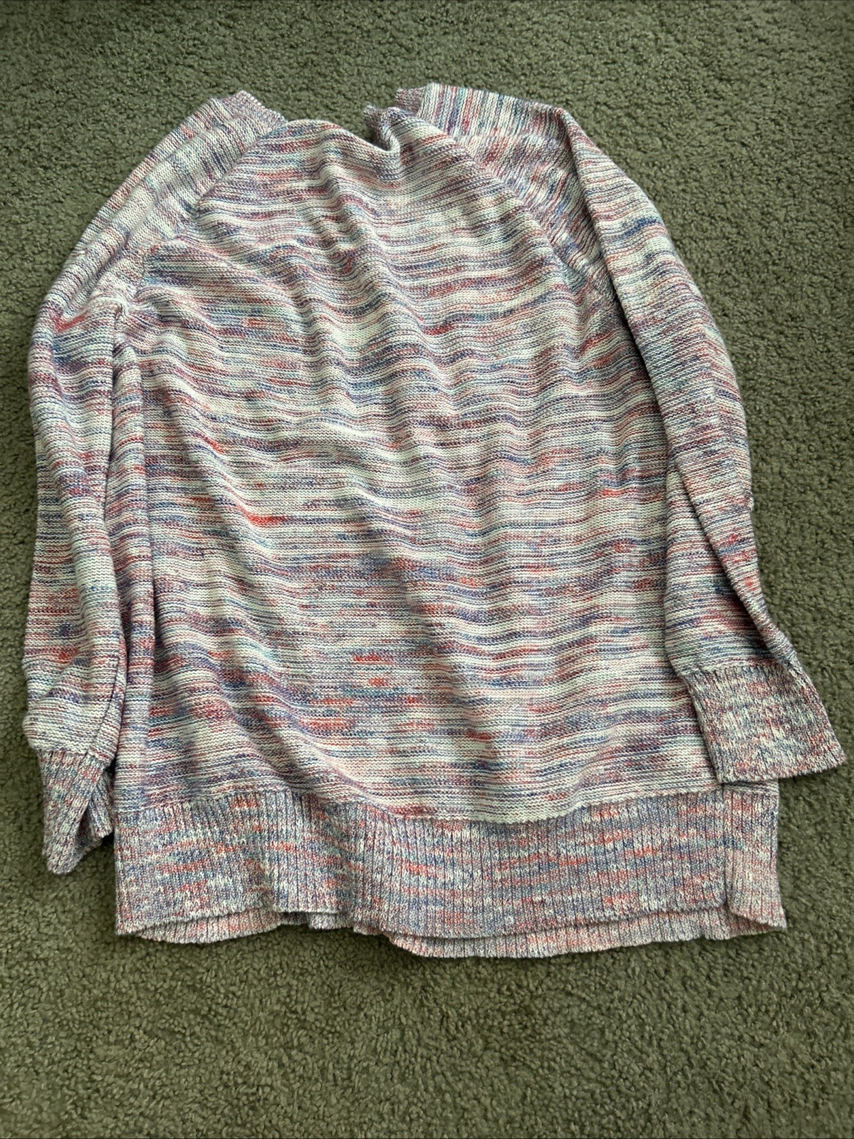 WMNS sz 2 Torrid Confetti Yarn Pullover Sweater Purple 2x XXL 18/20 18 20