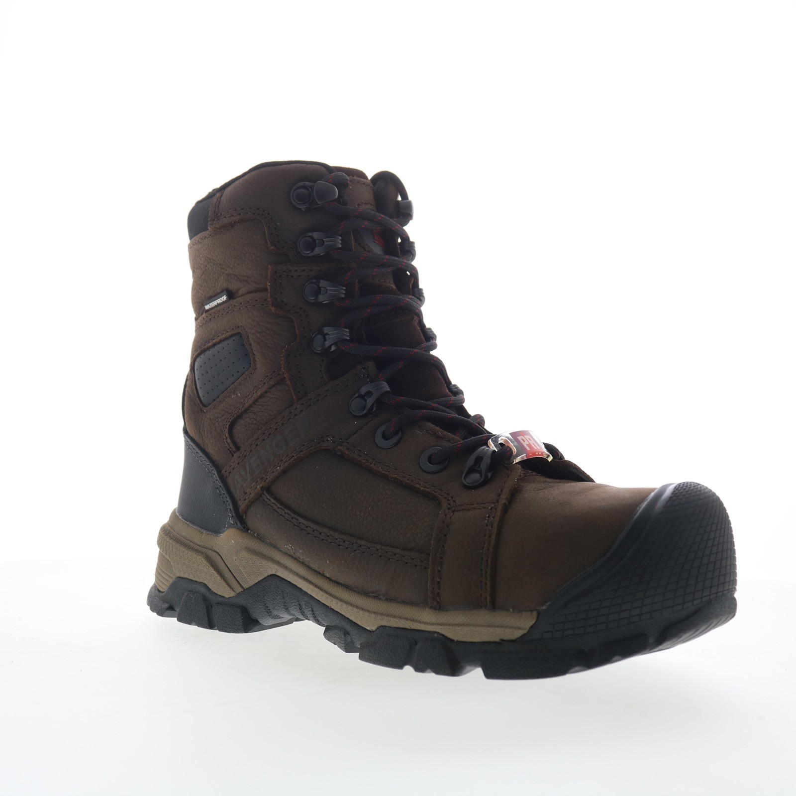 Avenger Ripsaw Alloy Toe A7333 Mens Brown Wide Leather Work & Safety Boots