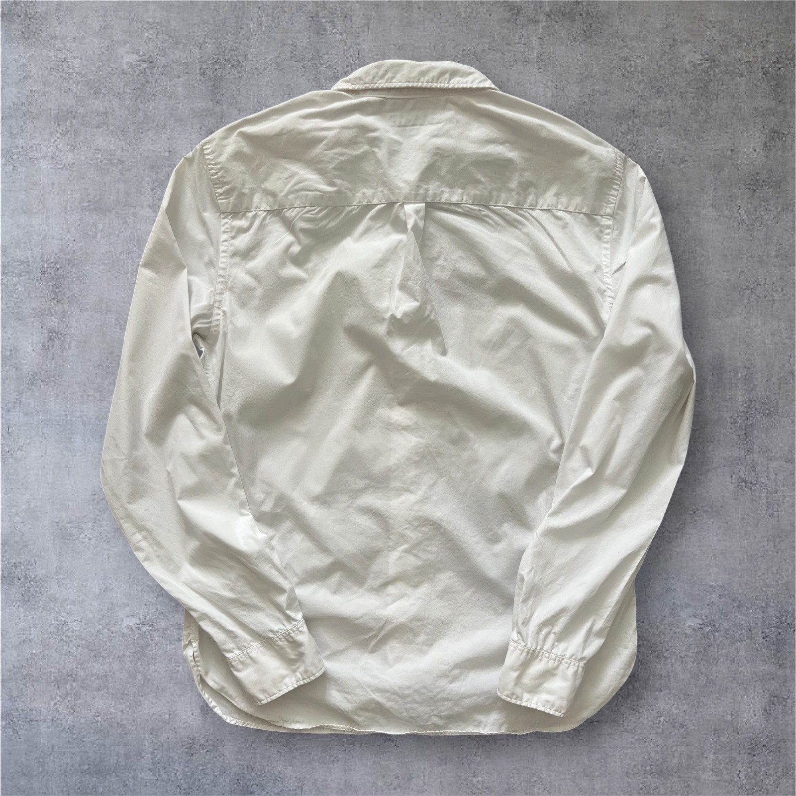AllSaints Riviera LS Shirt White Cotton Button Up Men’s Size M Casual