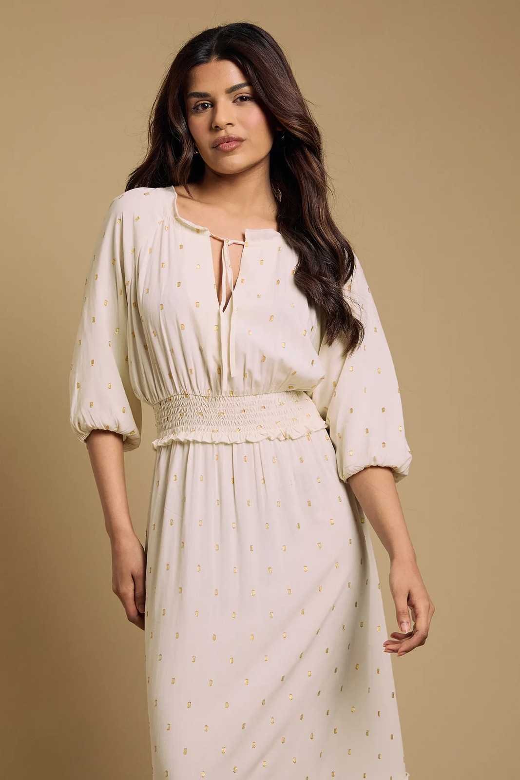 Dorothy Perkins Stone Midi Dress Womens Daywear Dresses