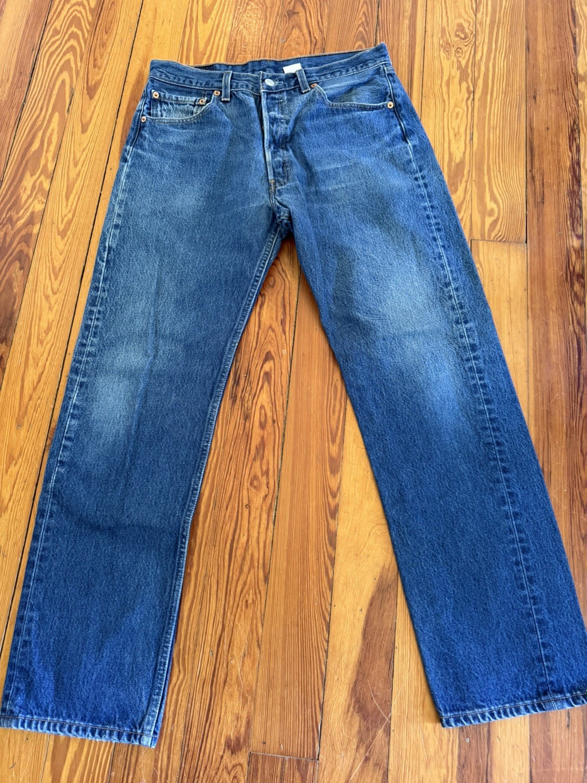Vtg Levis 501xx Shrink To Fit Jeans Mens Size 34×34 Y2K 2000 Mexico
