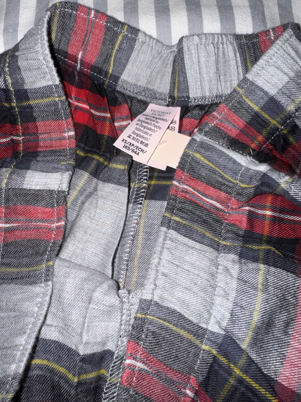 Victoria’s Secret Pj Modal Cotton Plaid Shorts Only As Shown XS X-Small NWT